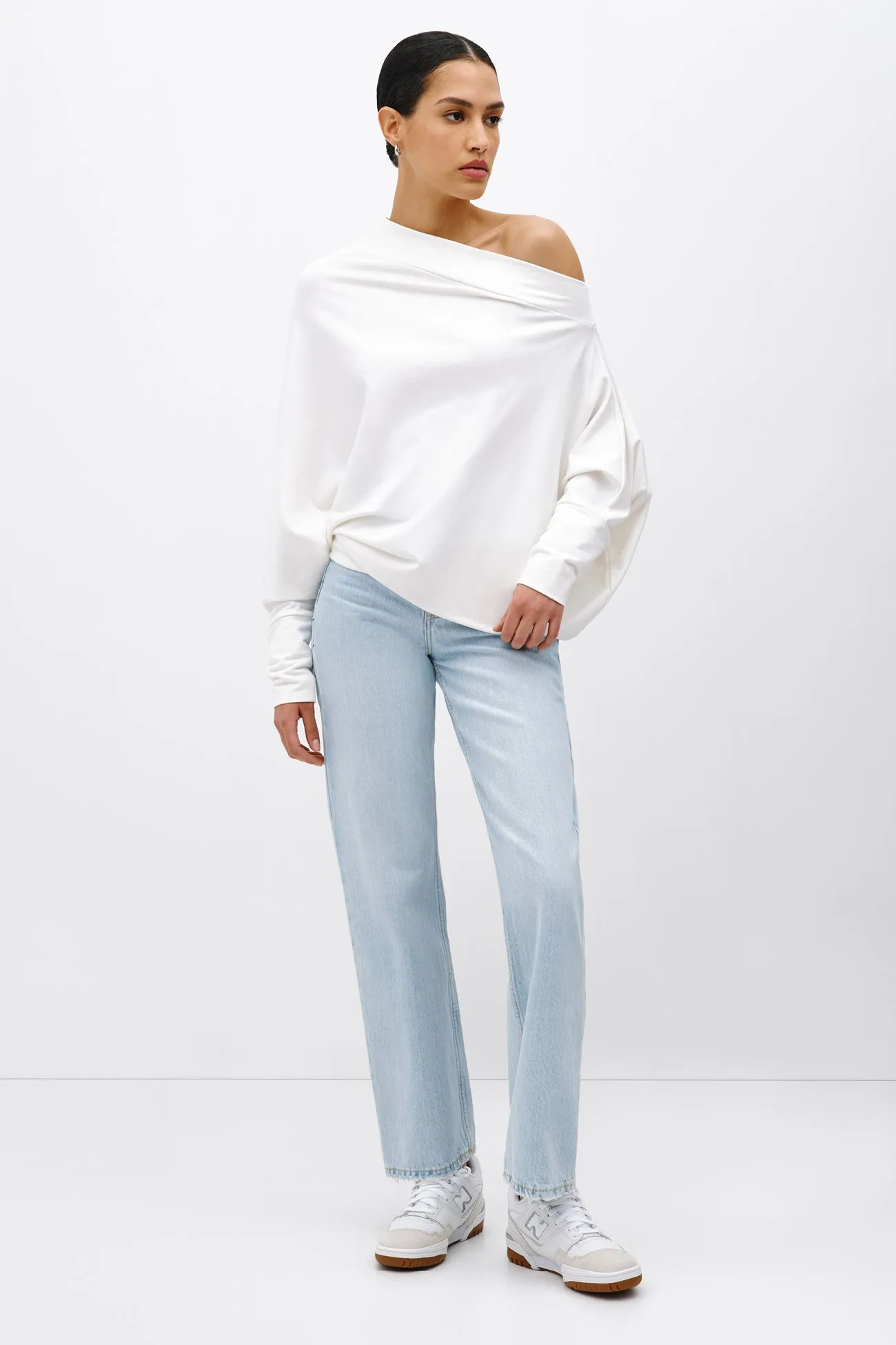 Sheer Overlay Material Lauren Sweatshirt