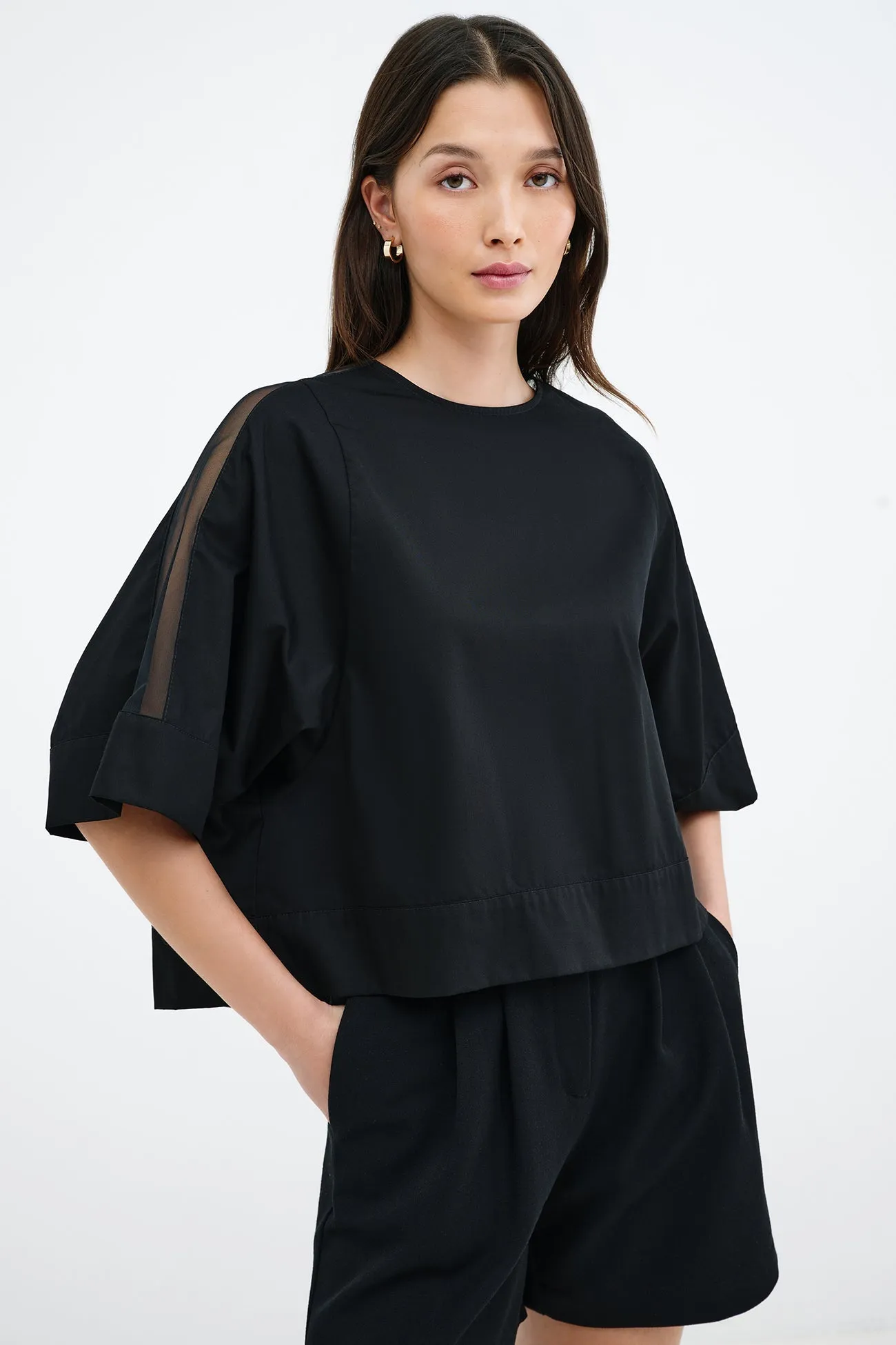 Recycled Material Blend AdjustableClosure Lawrence Top