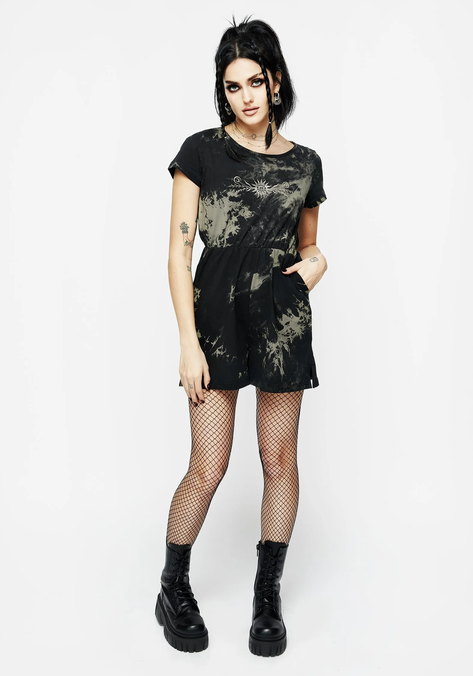 Vision Relaxed Playsuit Machine wash safe Hidden pockets