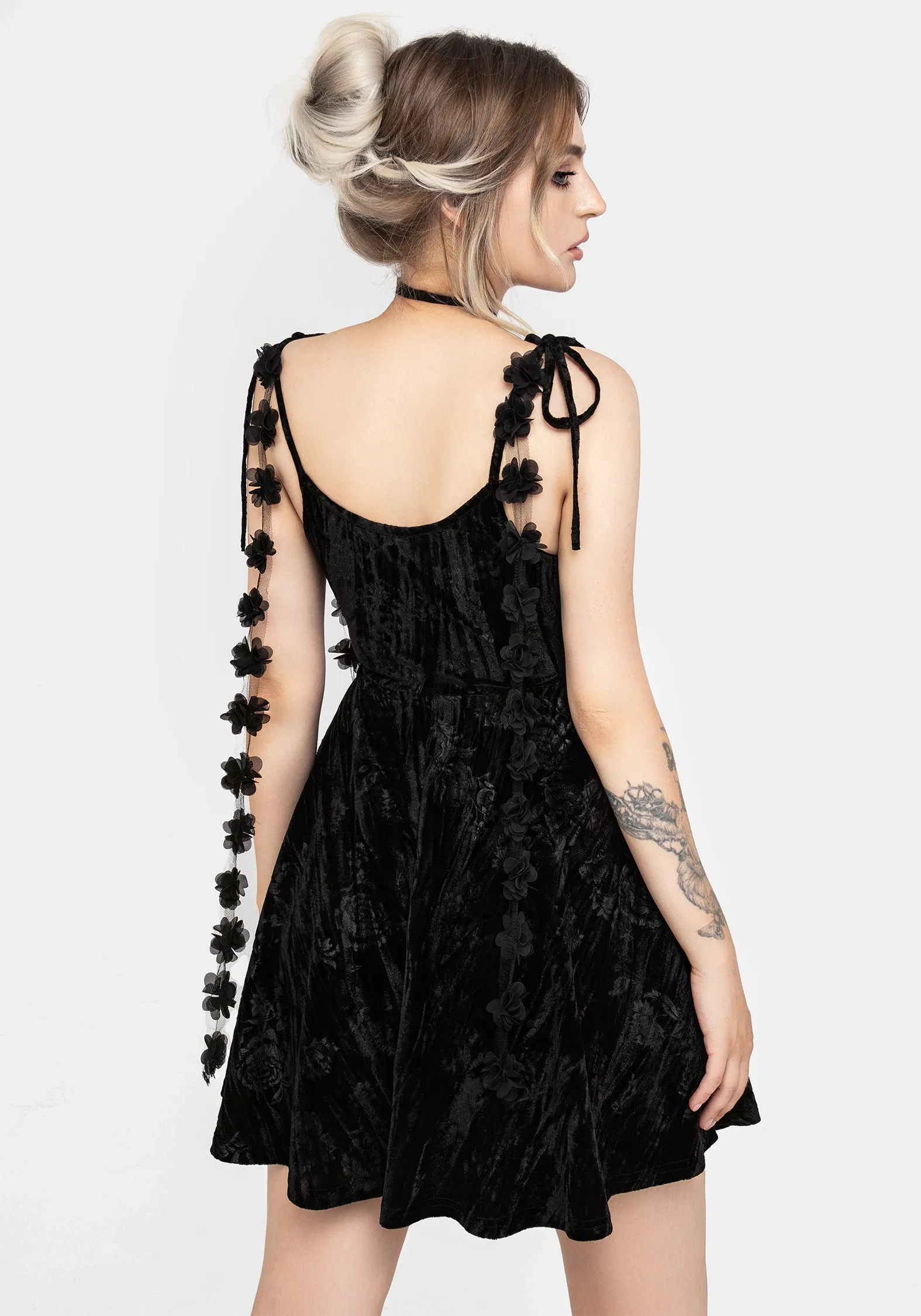 Refined Stitch Cozy and Comfortable Blossom Cami Mini Dress