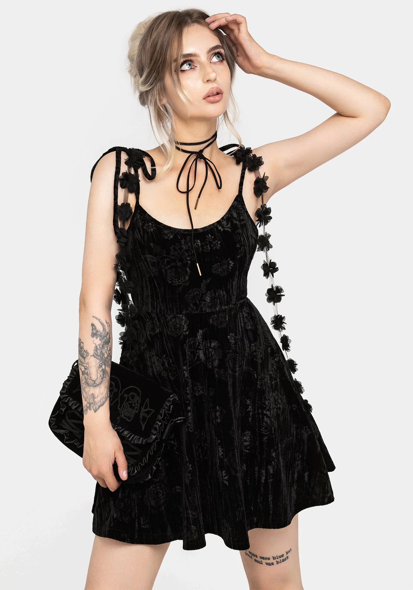 Pure Aesthetic Blossom Cami Mini Dress