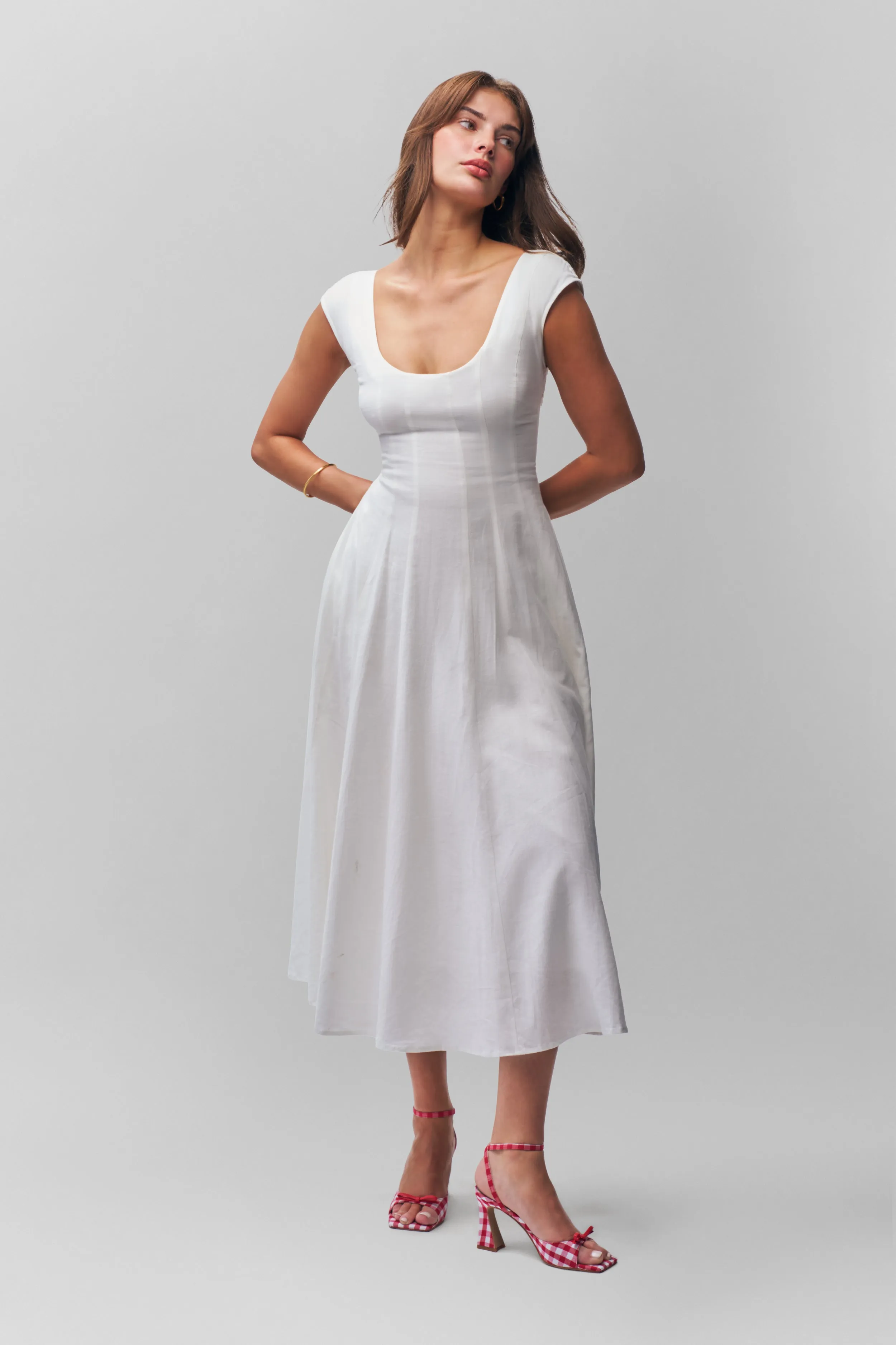Leila Dress Draped-Style