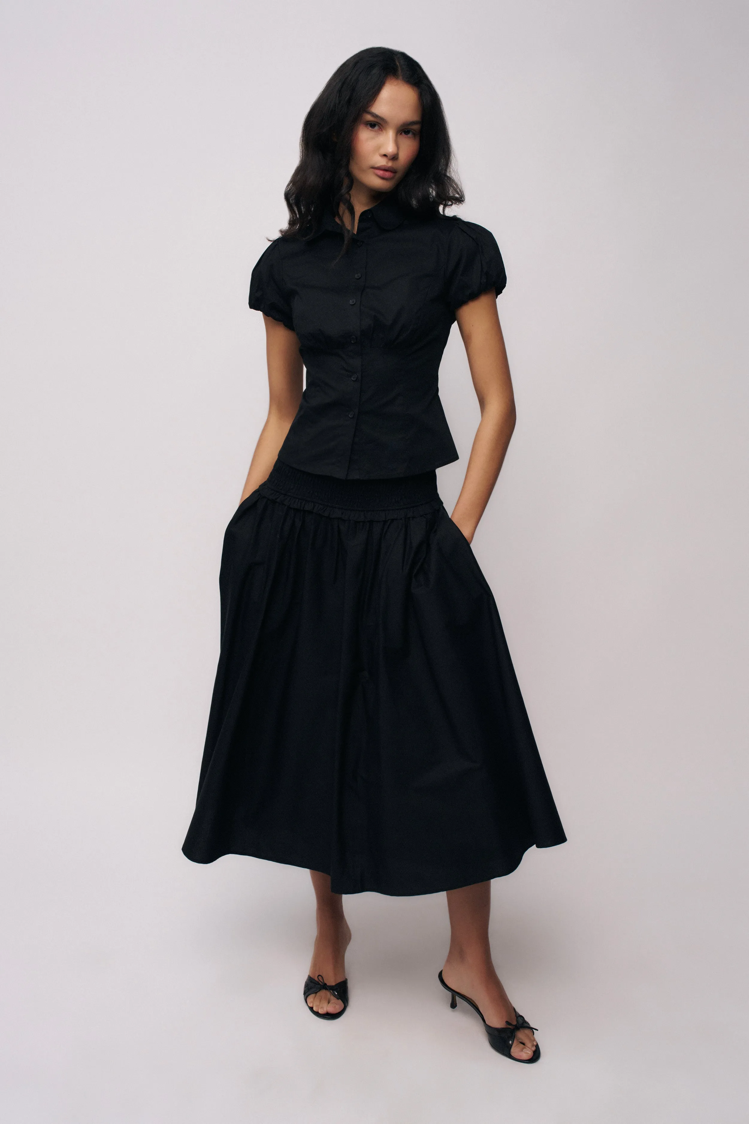 Liana Top Moisture Transport Fabric