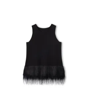 Argos Knit Fringe Vest Non Iron Finish Relaxed fit style