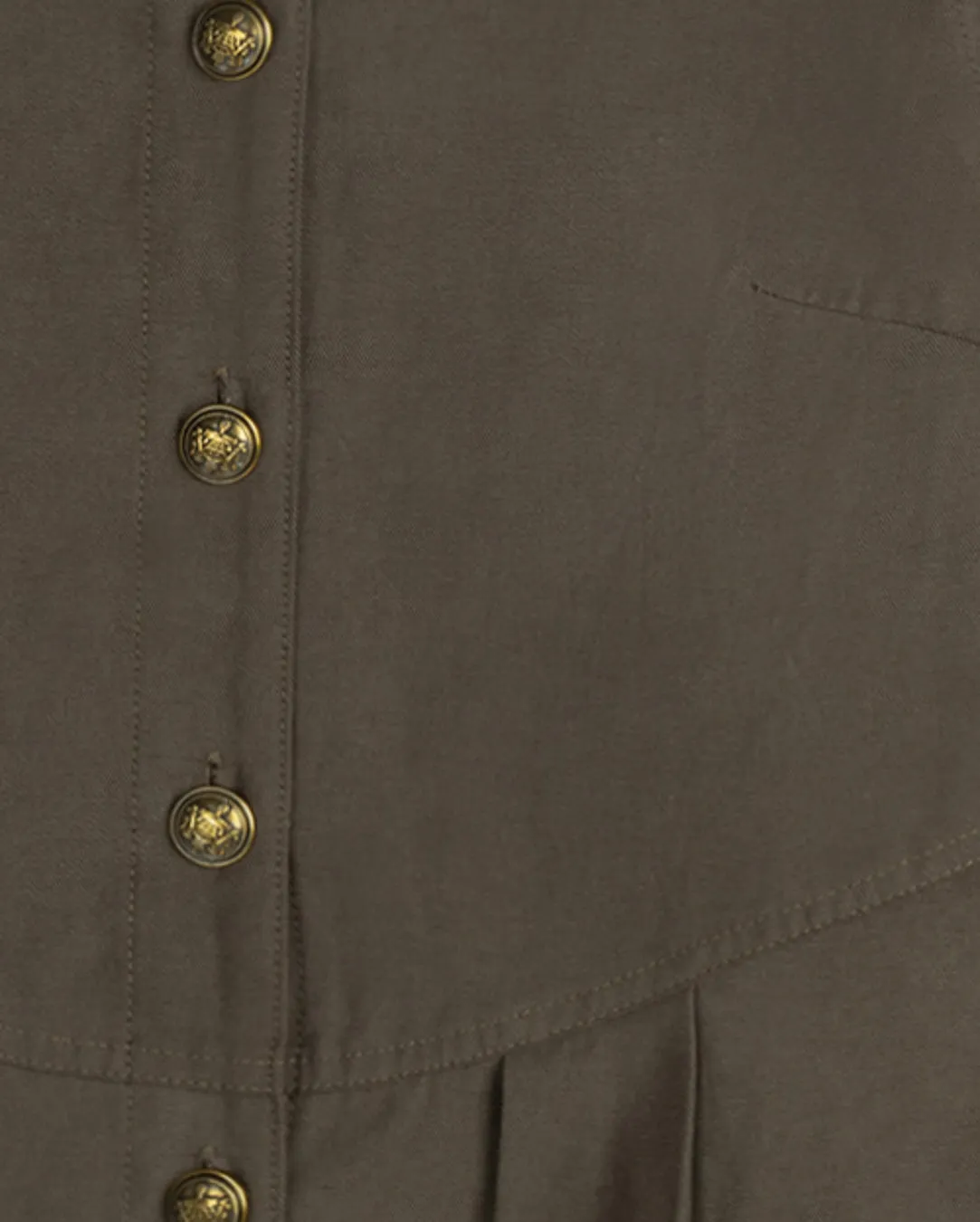 Light Denim Jacket Double Stitch Reinforcement