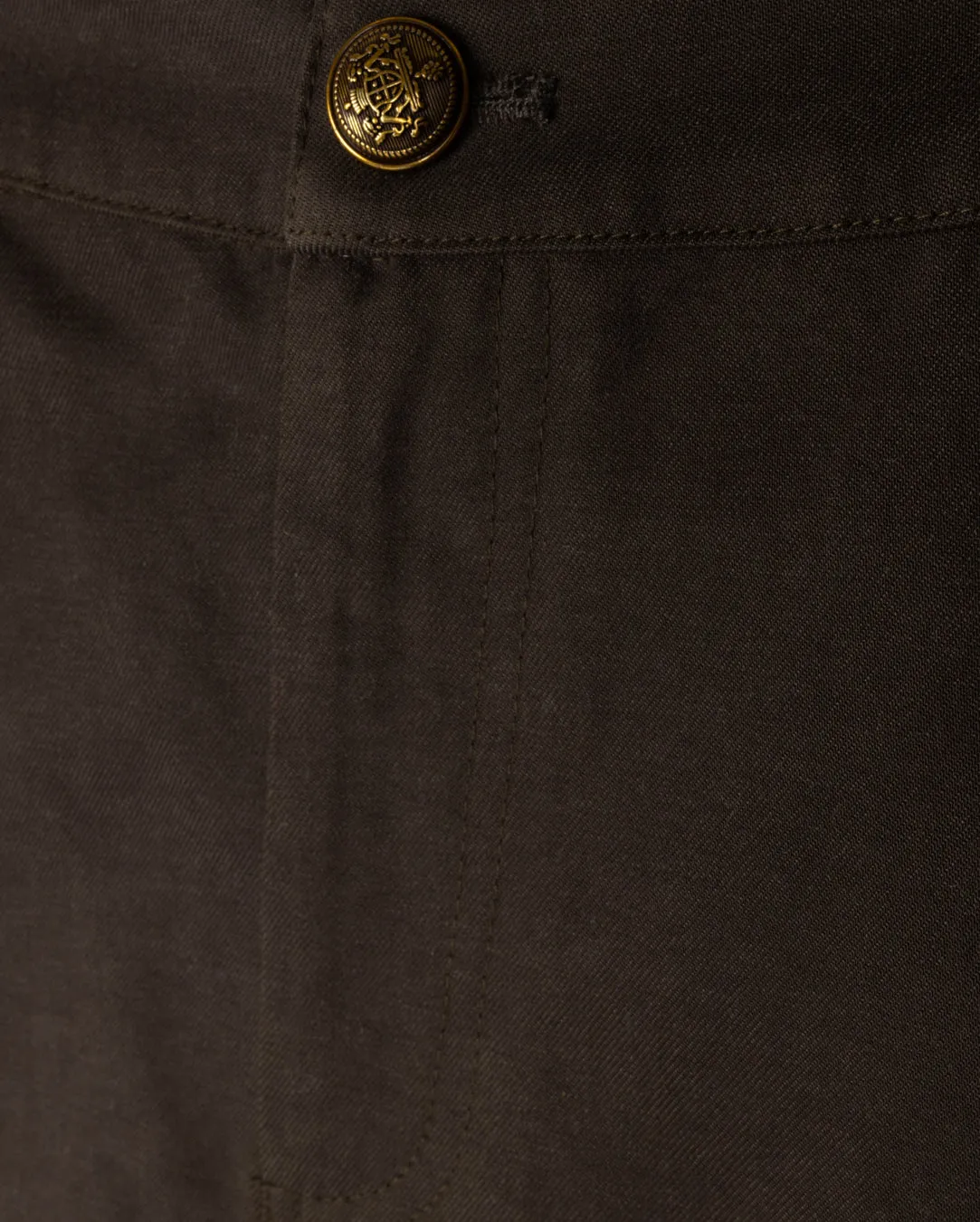 Classic Comfort Reinforced Pockets Light Denim Skirt