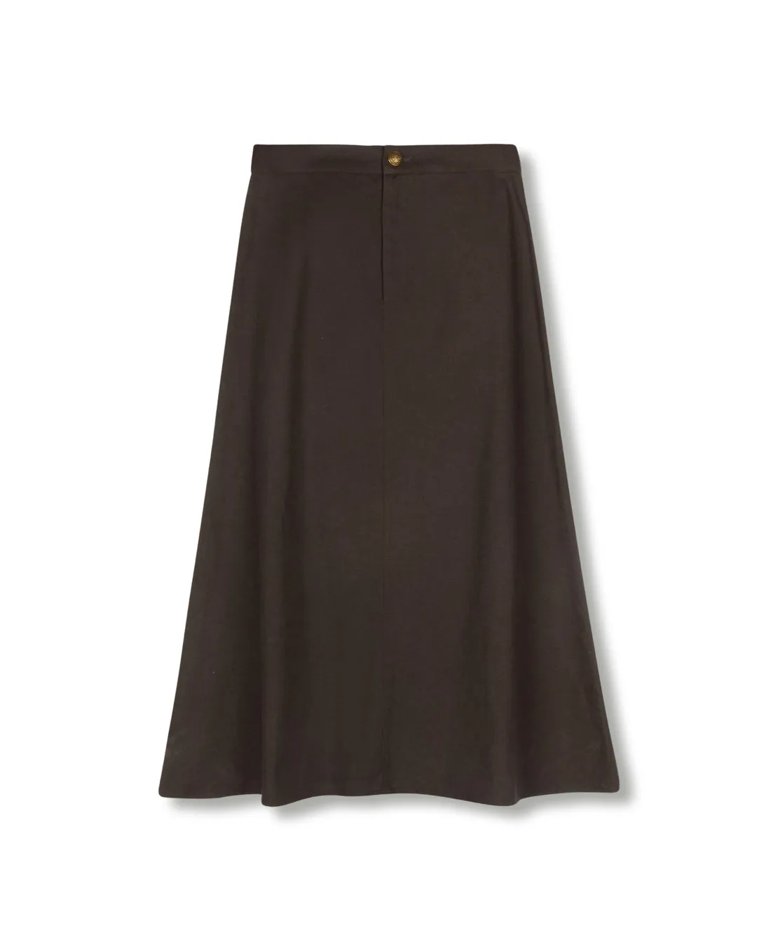 Street Attire High Shine Light Denim Skirt