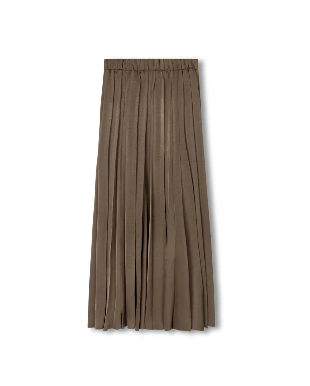 Cool Tone Fillmore Silk Pleat Skirt