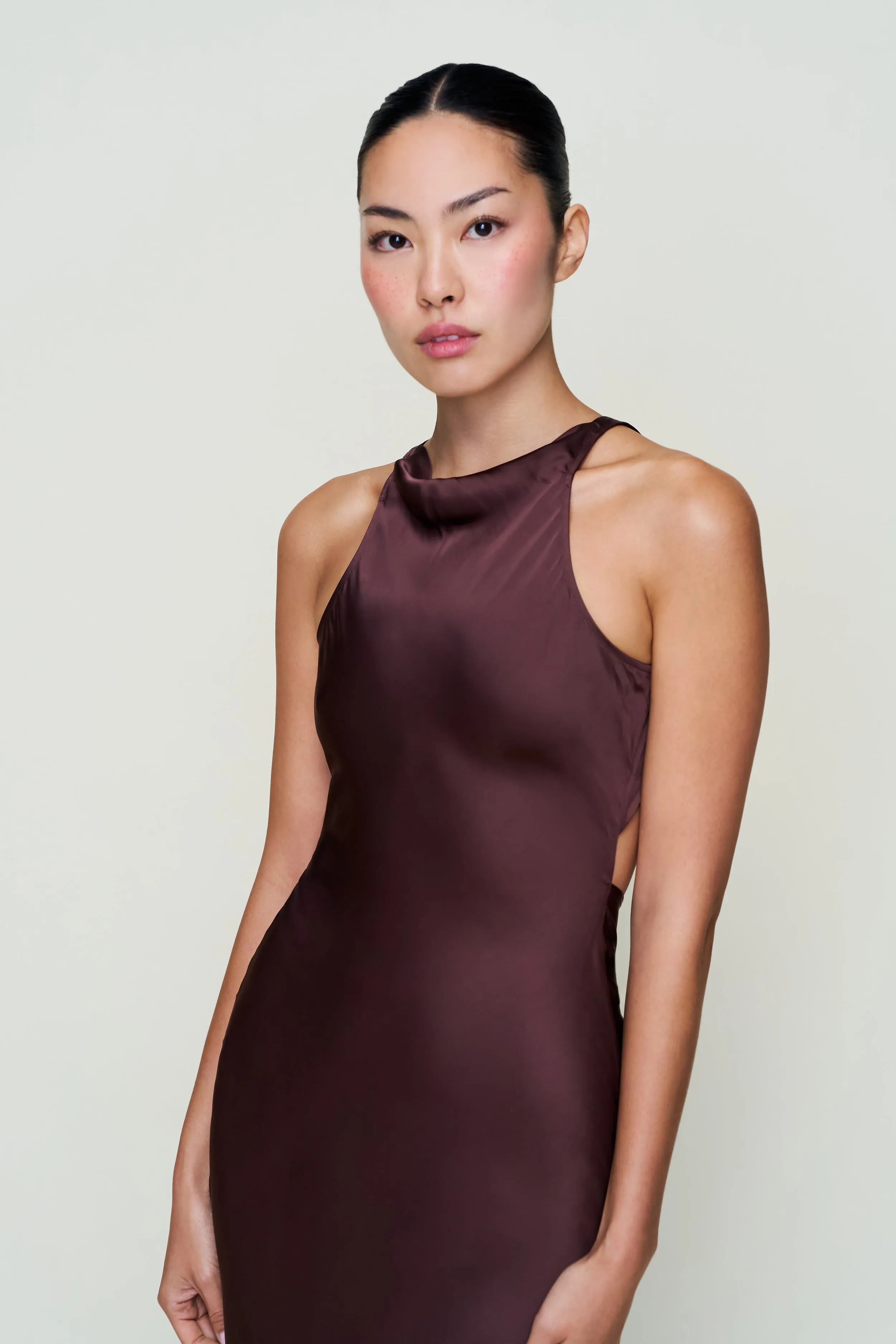 Lina Midi Dress Luxe Look