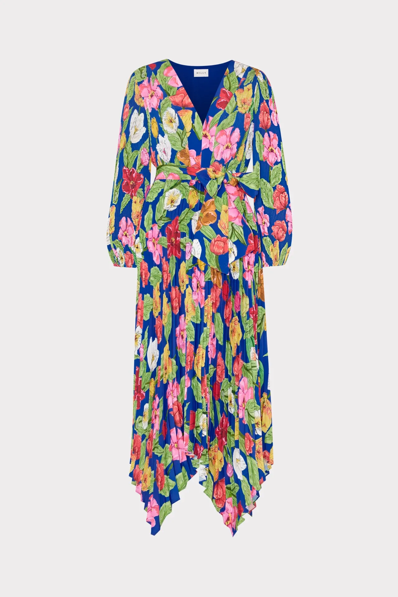 Liora Tulip Rosette Pleated Dress Comfy and Chic