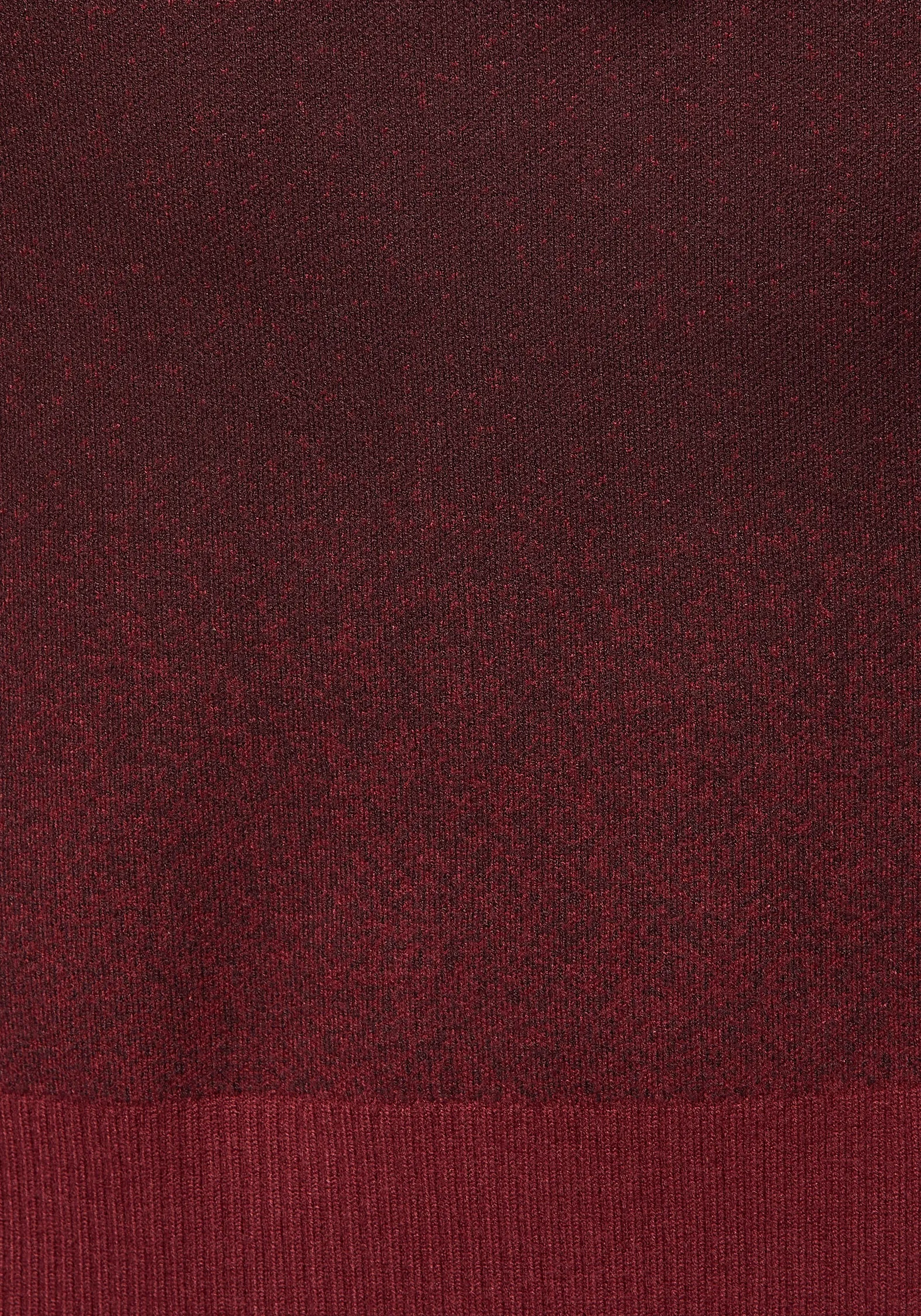 Low Profile Waistband Integration Nightjar Ombre Knit Jumper - Red