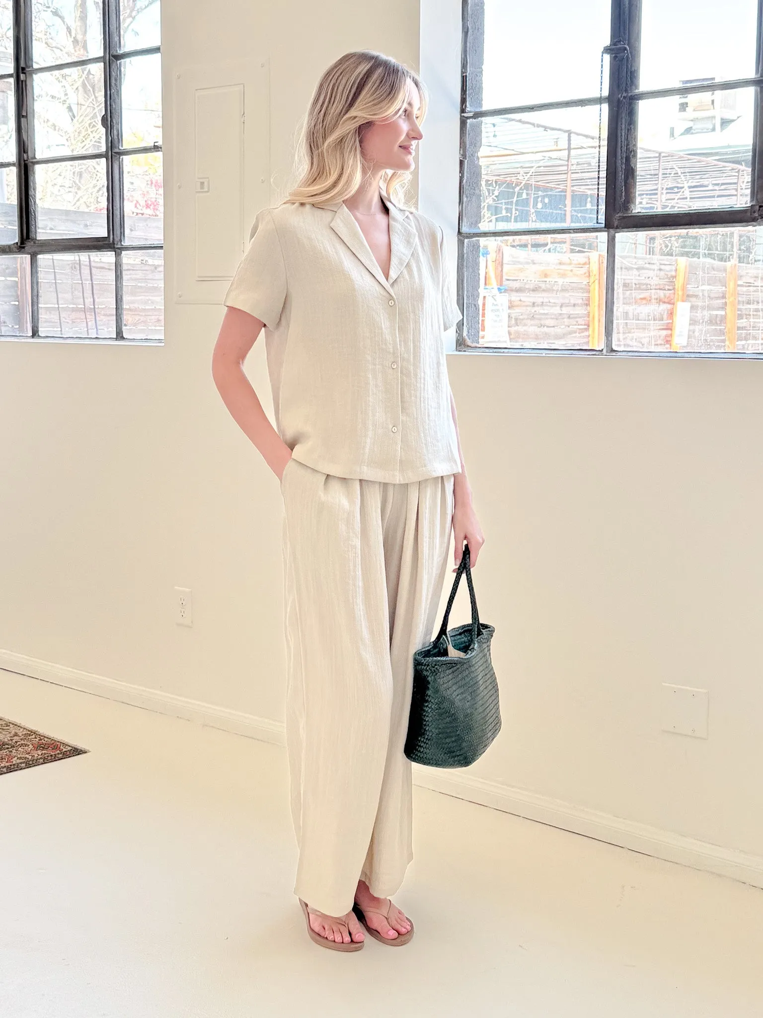 Mid Rise Structure Logan Trouser