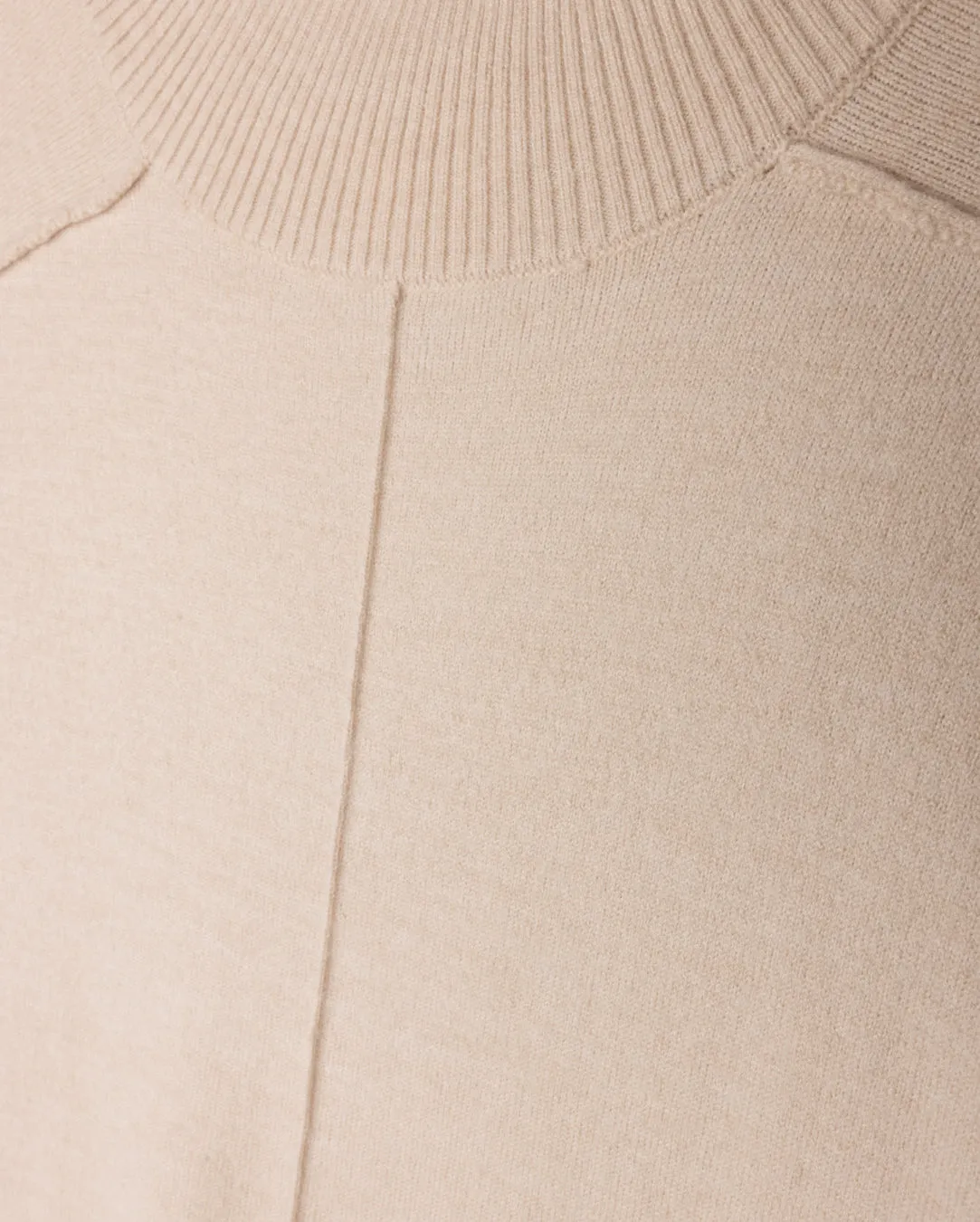 Double Layered Knit Elastic hem Longline Split Sweater