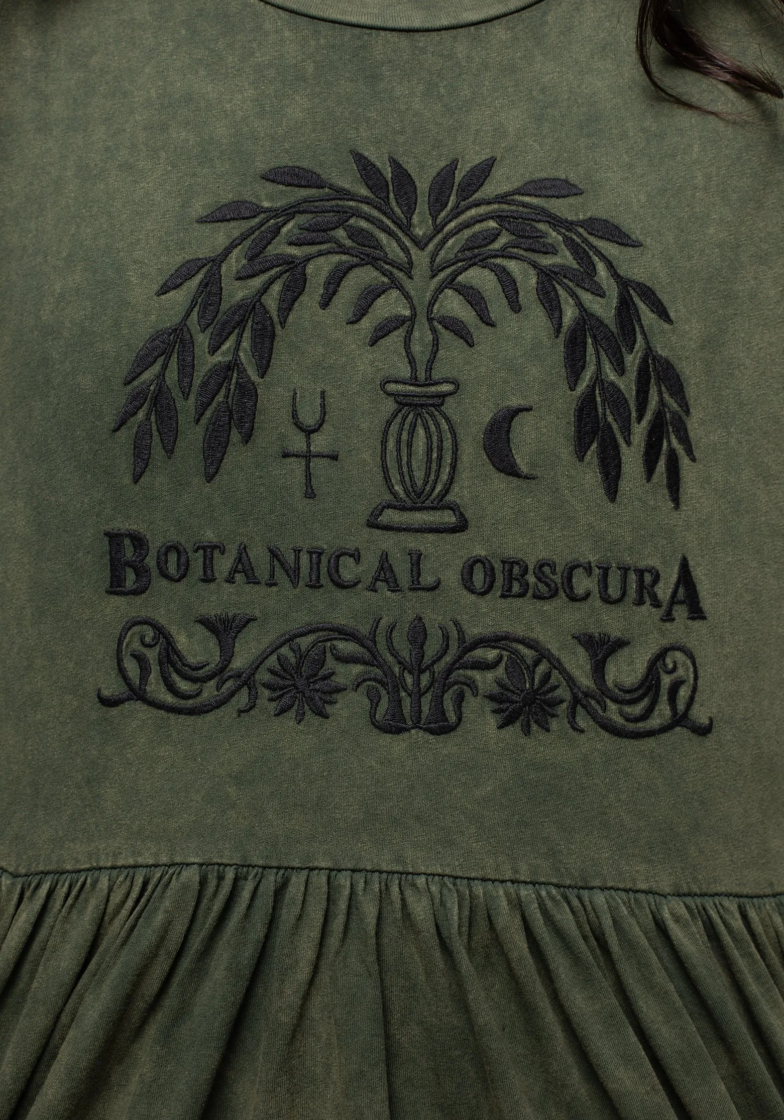 Adaptive Sizing System Obscura Graphic Print Mini Skater Dress