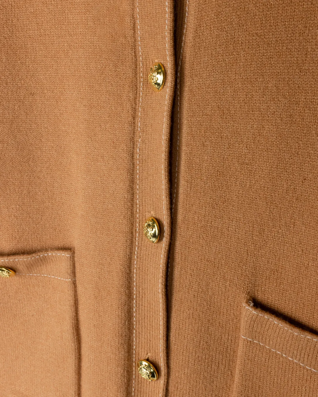 Perfect Warmth Knit Stitched Cardigan