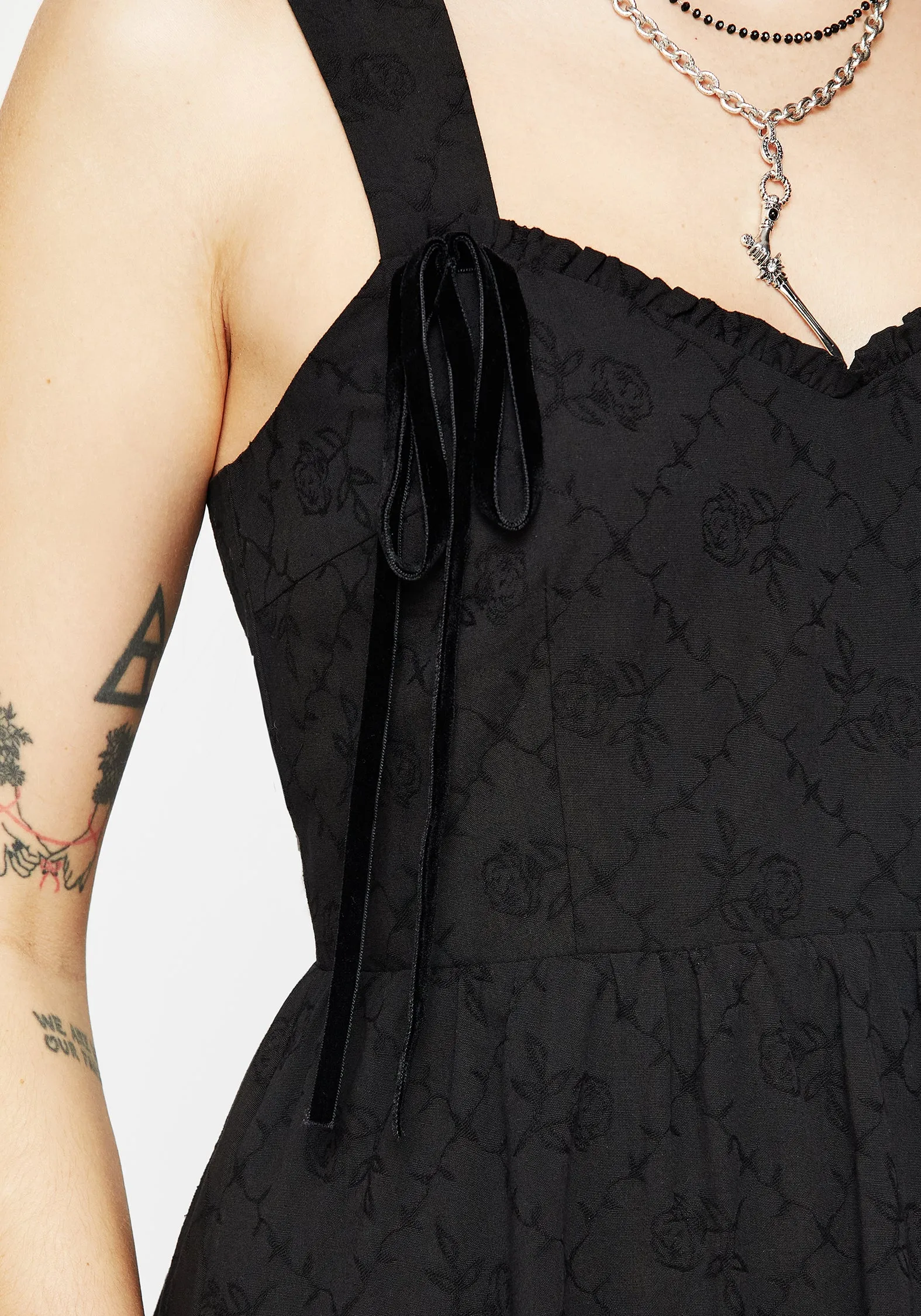 Soft and Relaxed Inga Corset Midi Dress