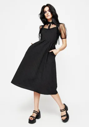 Delicate Touch Inga Corset Midi Dress