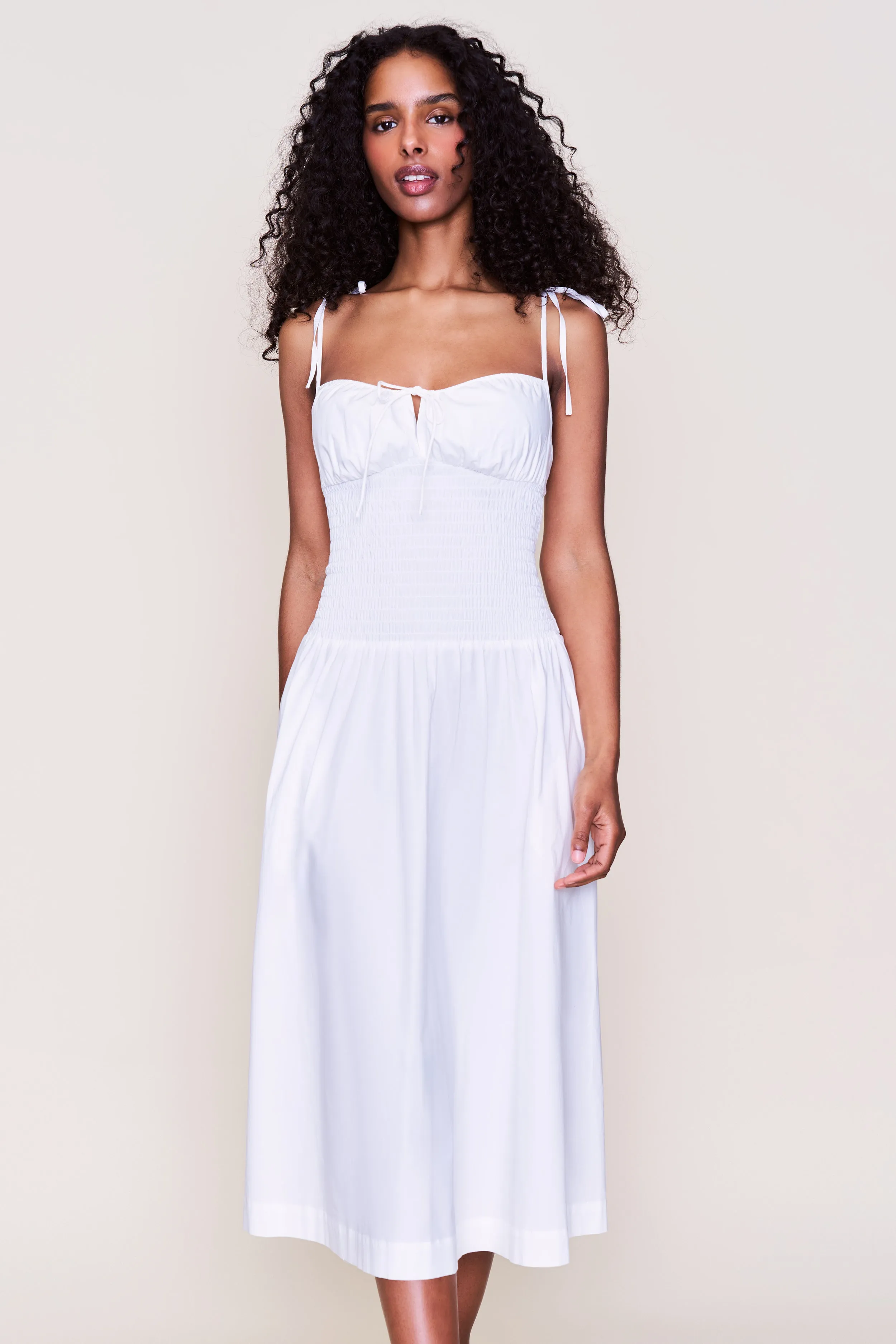 Luxe Mood Warm Base Lura Midi Dress