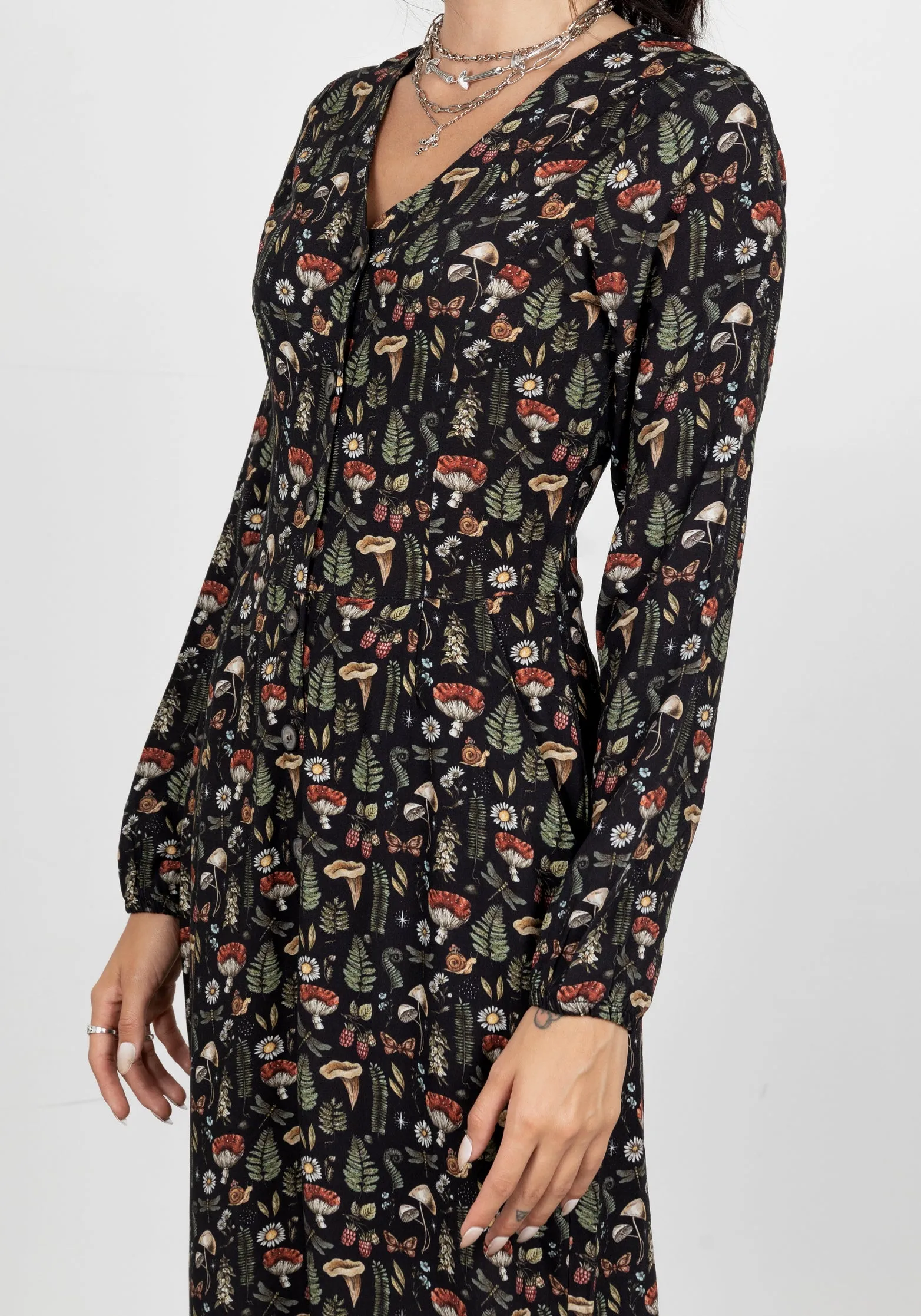 Luthien Long Sleeve Jumpsuit anti static