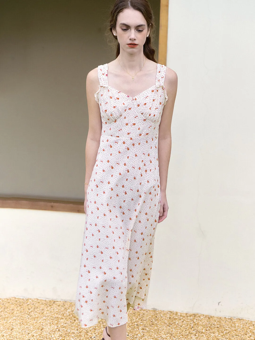 Shared Glow Adriana Waist-skimming French Tank Dress