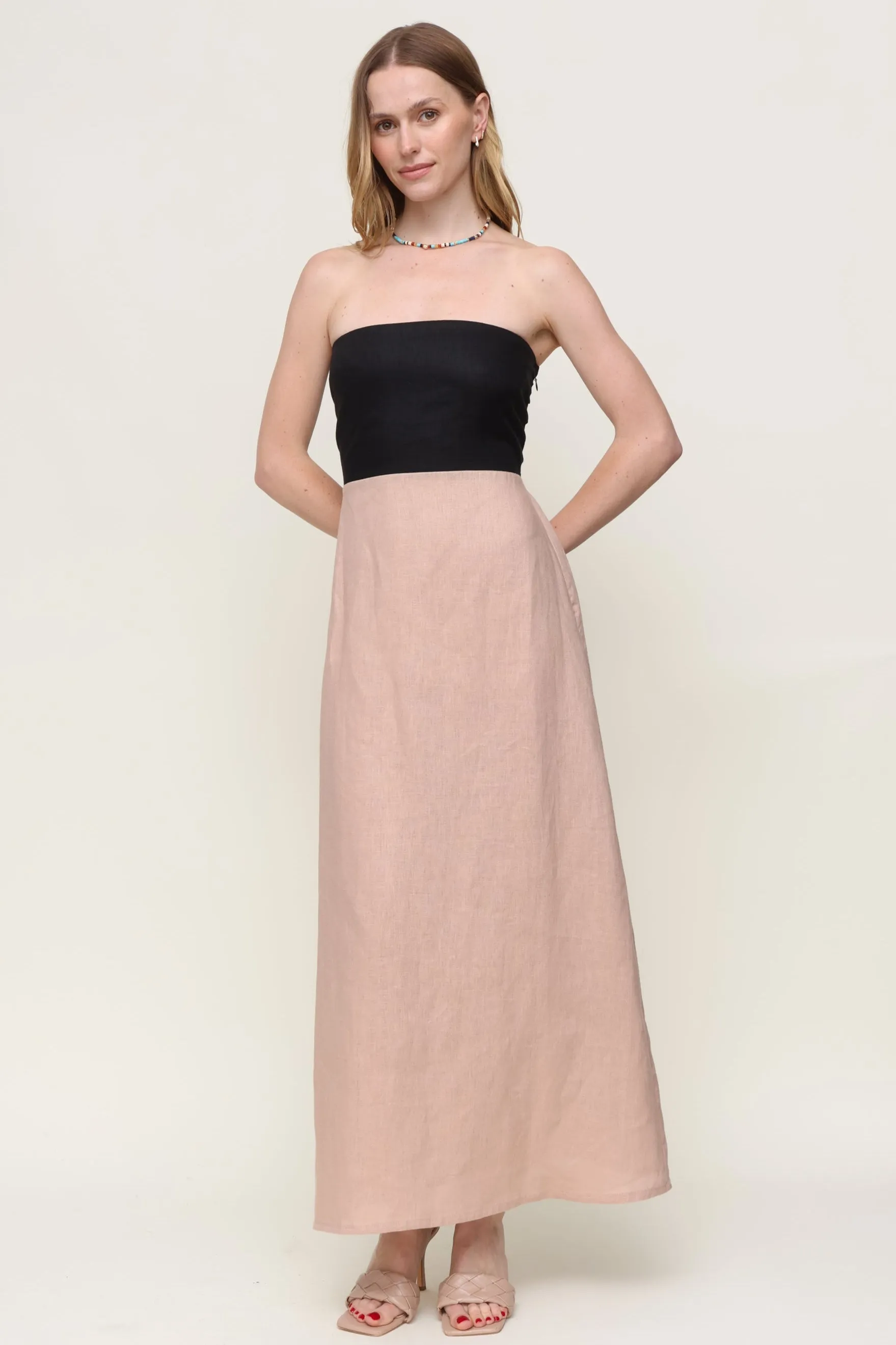 Reanna Maxi Dress Texture Soft