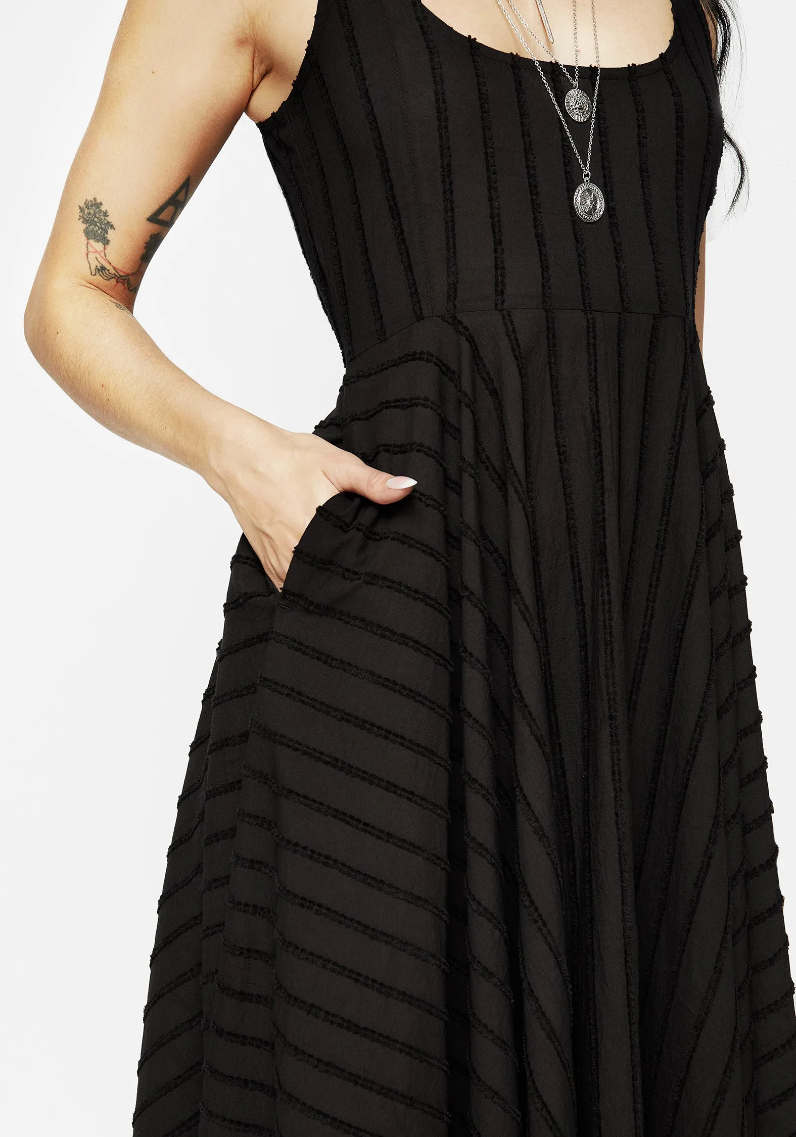 Blythe Handkerchief Hem Midaxi Dress Easy Layers