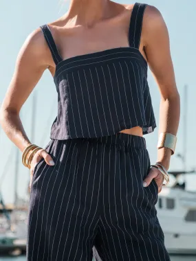 Haven Stripe Crop Top - Final Sale Everyday Pair Soft Apparel
