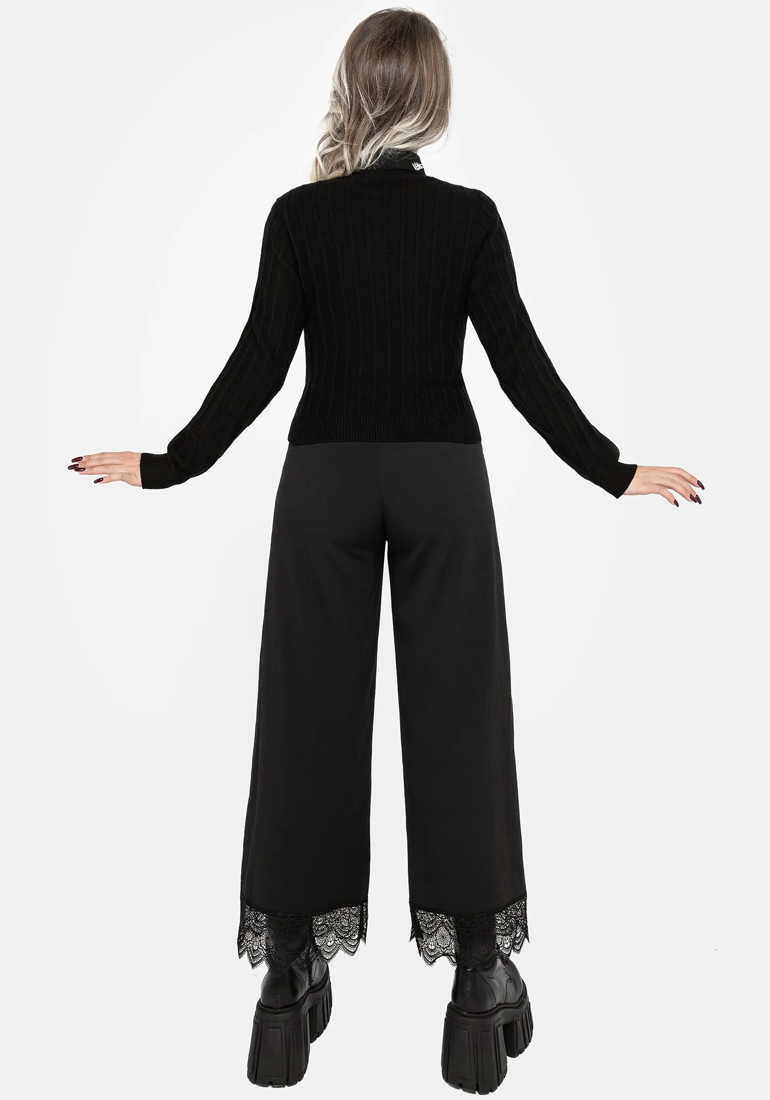 Pentagram Embroidered Cardigan Understated Charm Sweater Care Guide