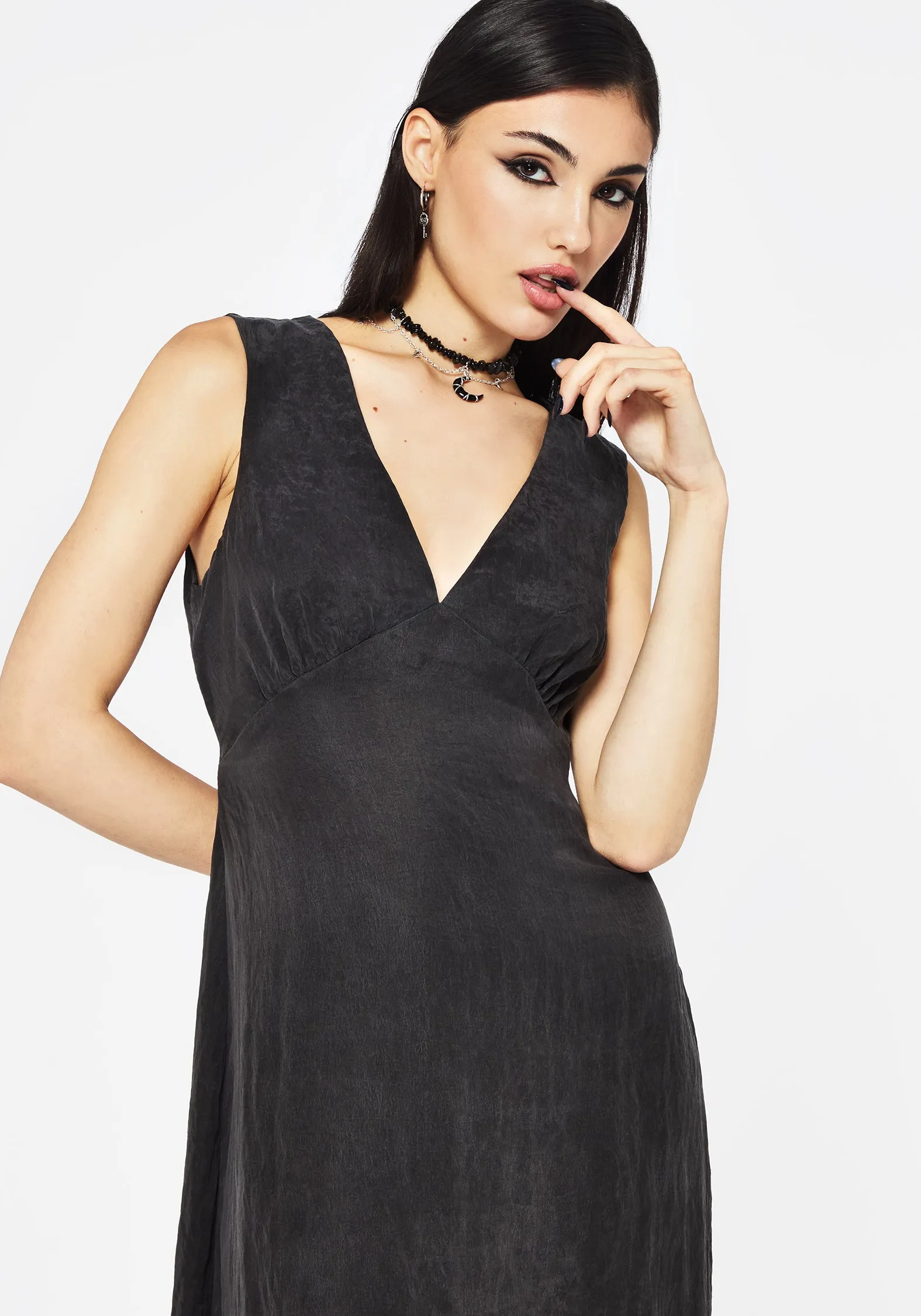 Maeve Lyocell Blend Floral Embroidered Cami Maxi Dress Subtle tone