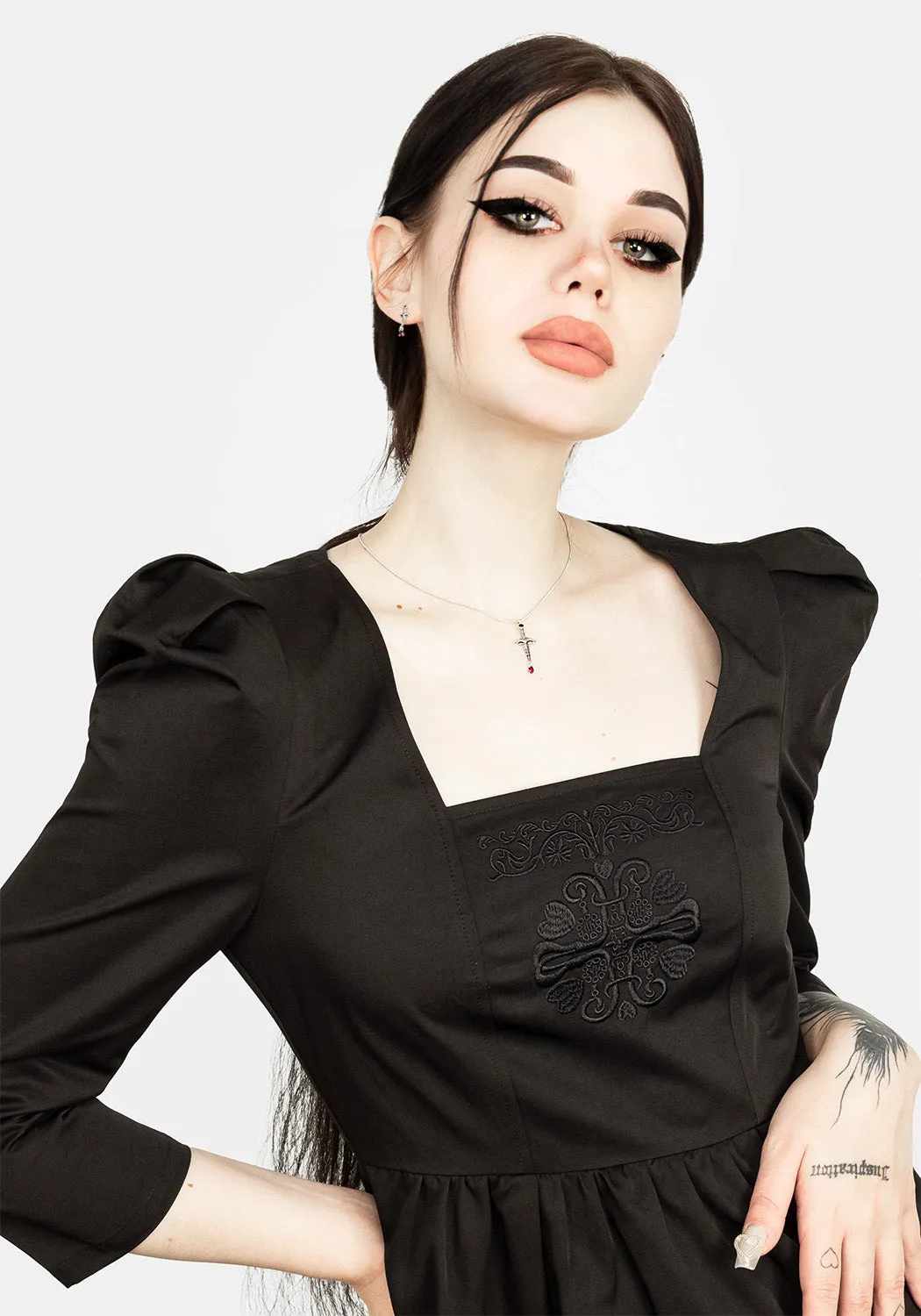 MAGDALENE MIDI DRESS Scandi Clean