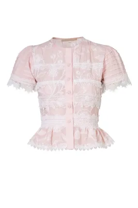 Trendy Vibes MALAGA TOP BLUSH