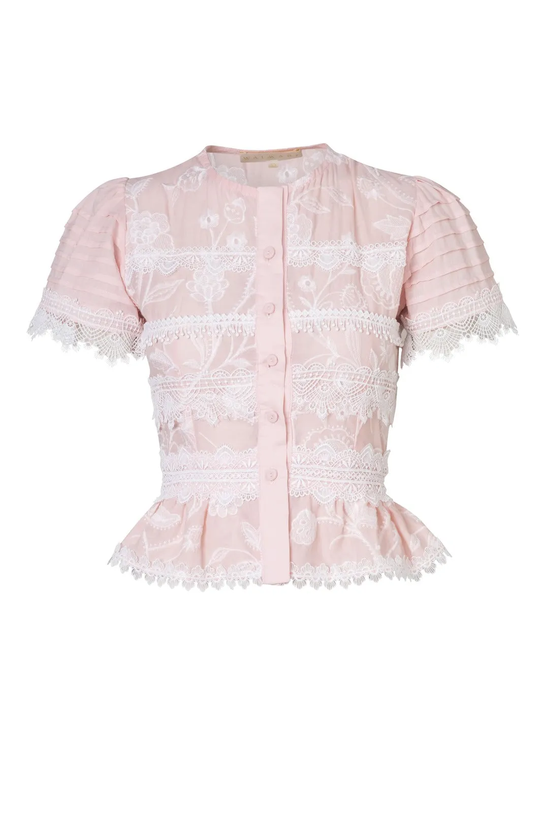 Trendy Vibes MALAGA TOP BLUSH