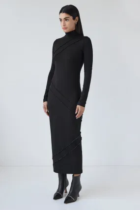Seasonal Must-Have Jewel Accent Malcolm Dress