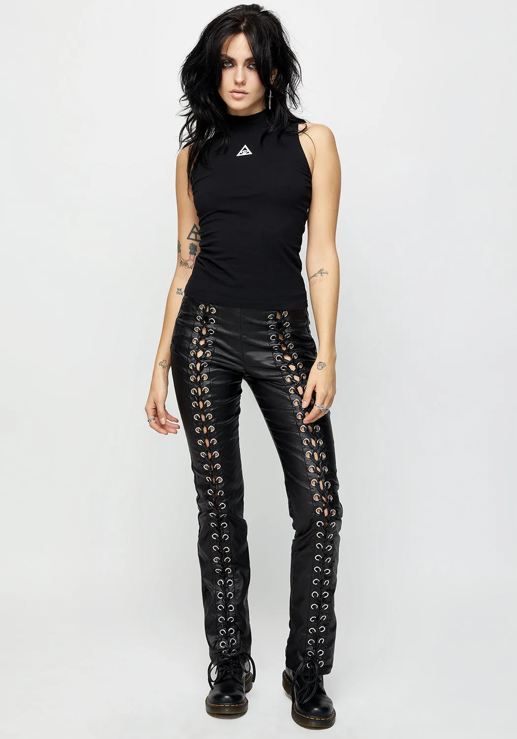 Mandrake High Neck Sleeveless Tee CompressionFit