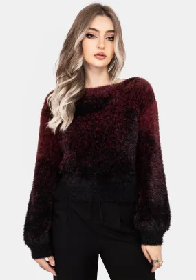 Temperature Regulating Fabric HeatRegulating Maple Tie Dye Knit Jumper