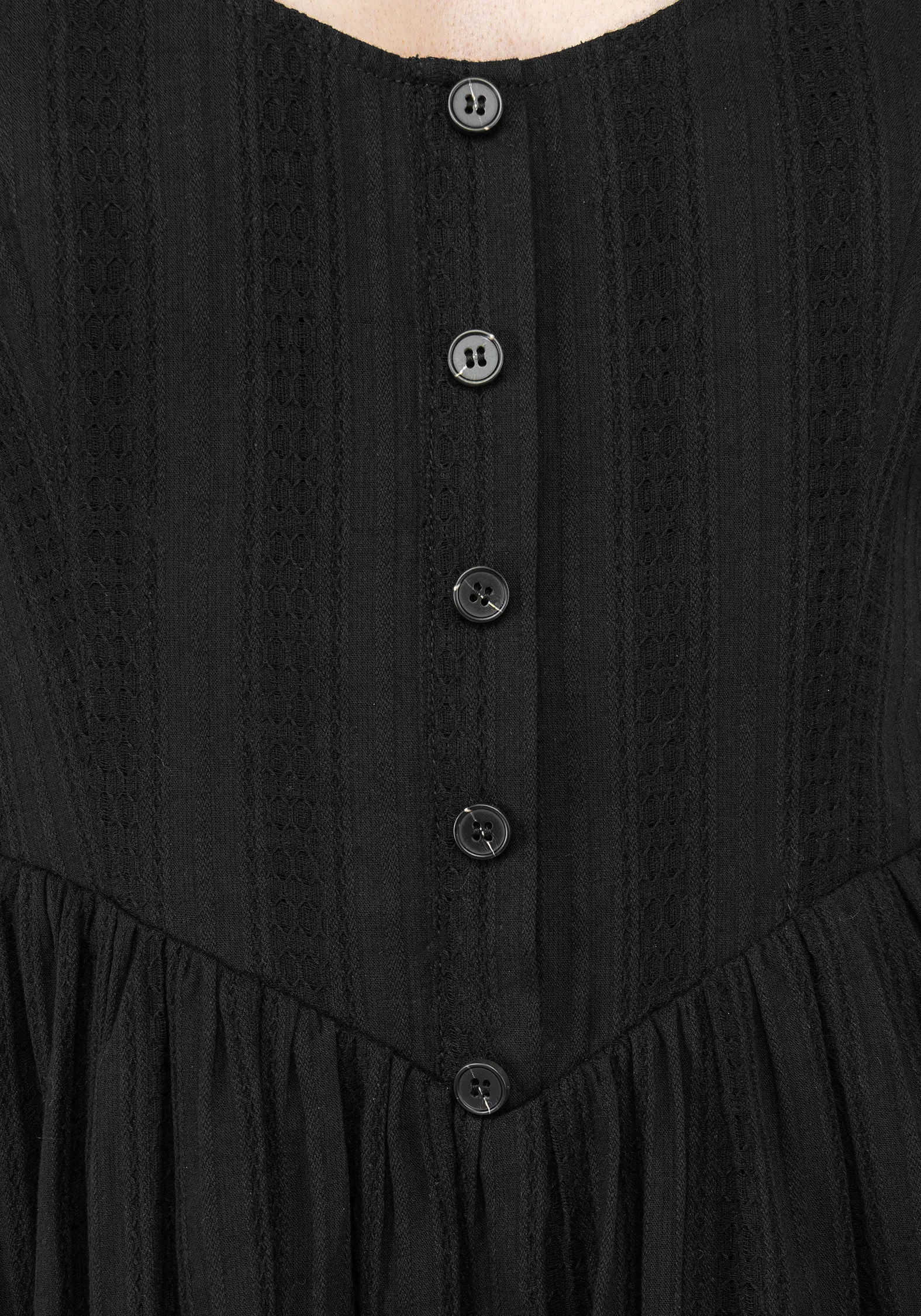 Marcia Broderie Midaxi Dress Soft Detail