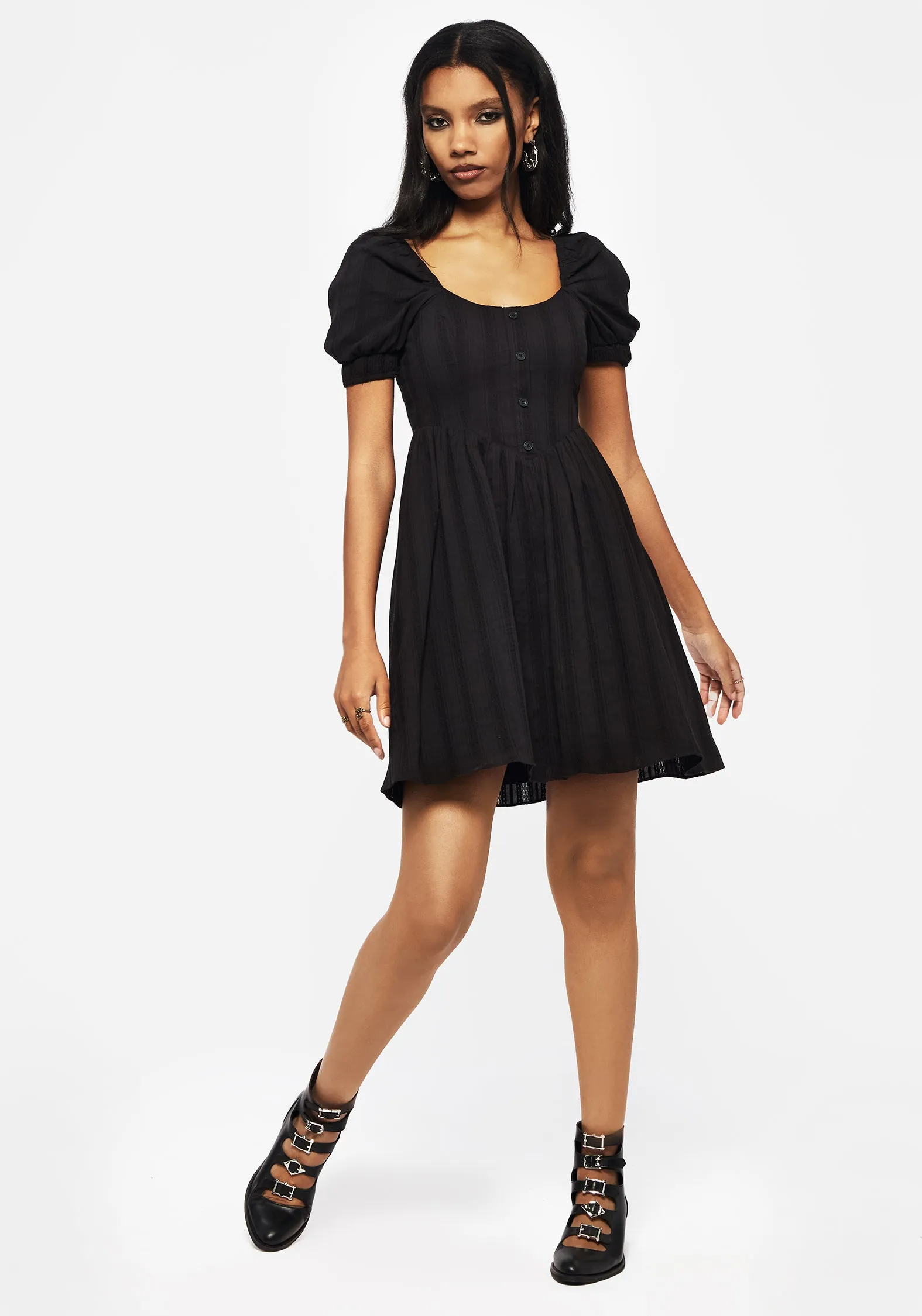 Contemporary Wear Marcia Broderie Mini Dress