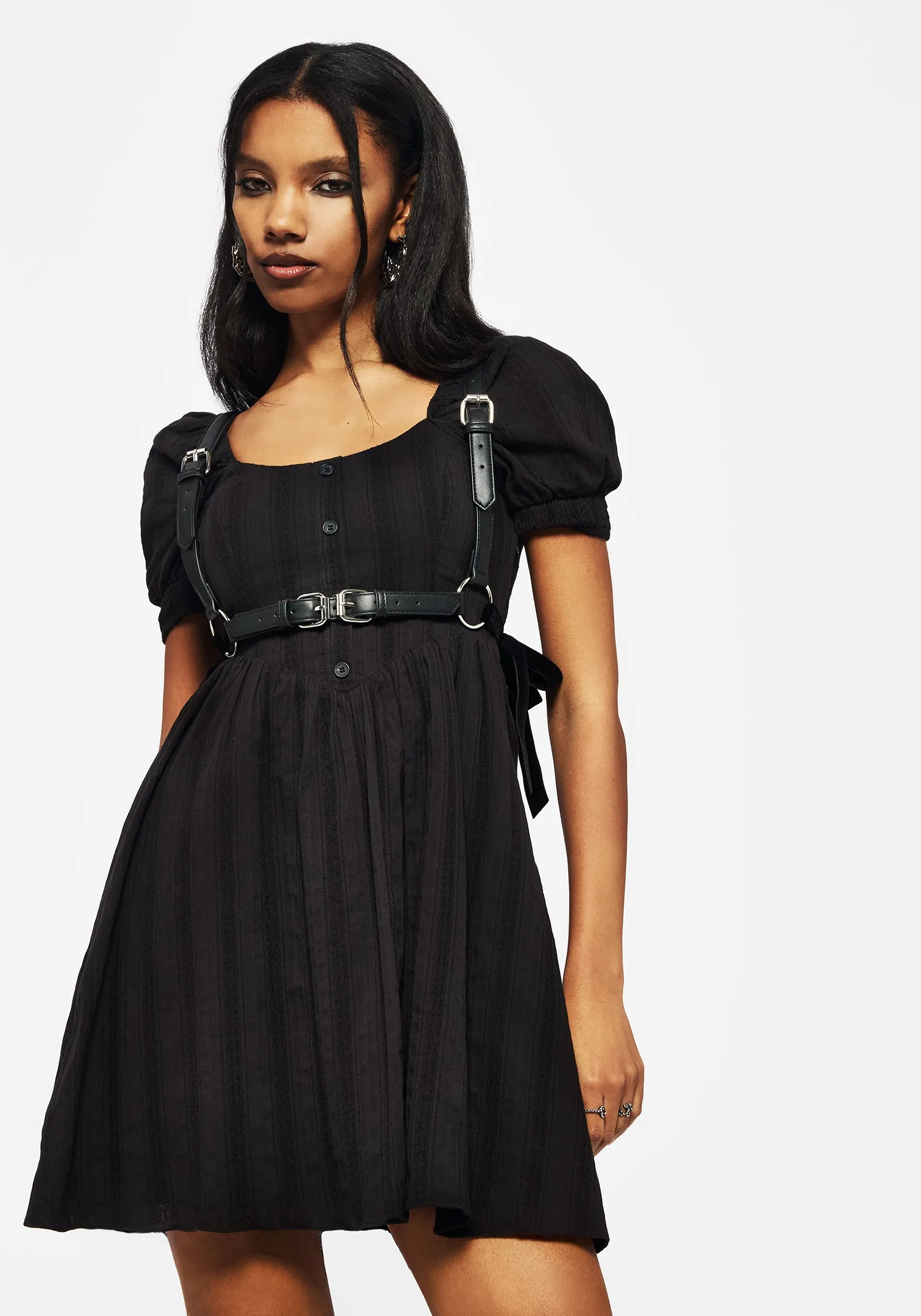 Inner Smile Vintage-Inspired Marcia Broderie Mini Dress