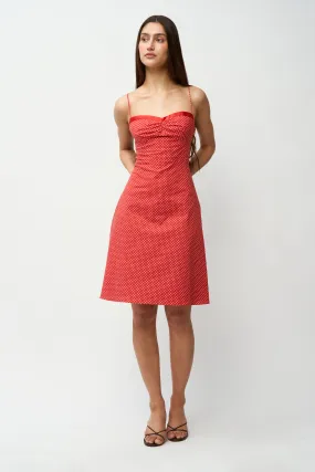 Joy Glow Eye Catching Margaux Midi Dress