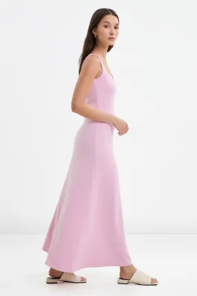 Marvin Dress Flattering Shape Look Satin-Finish