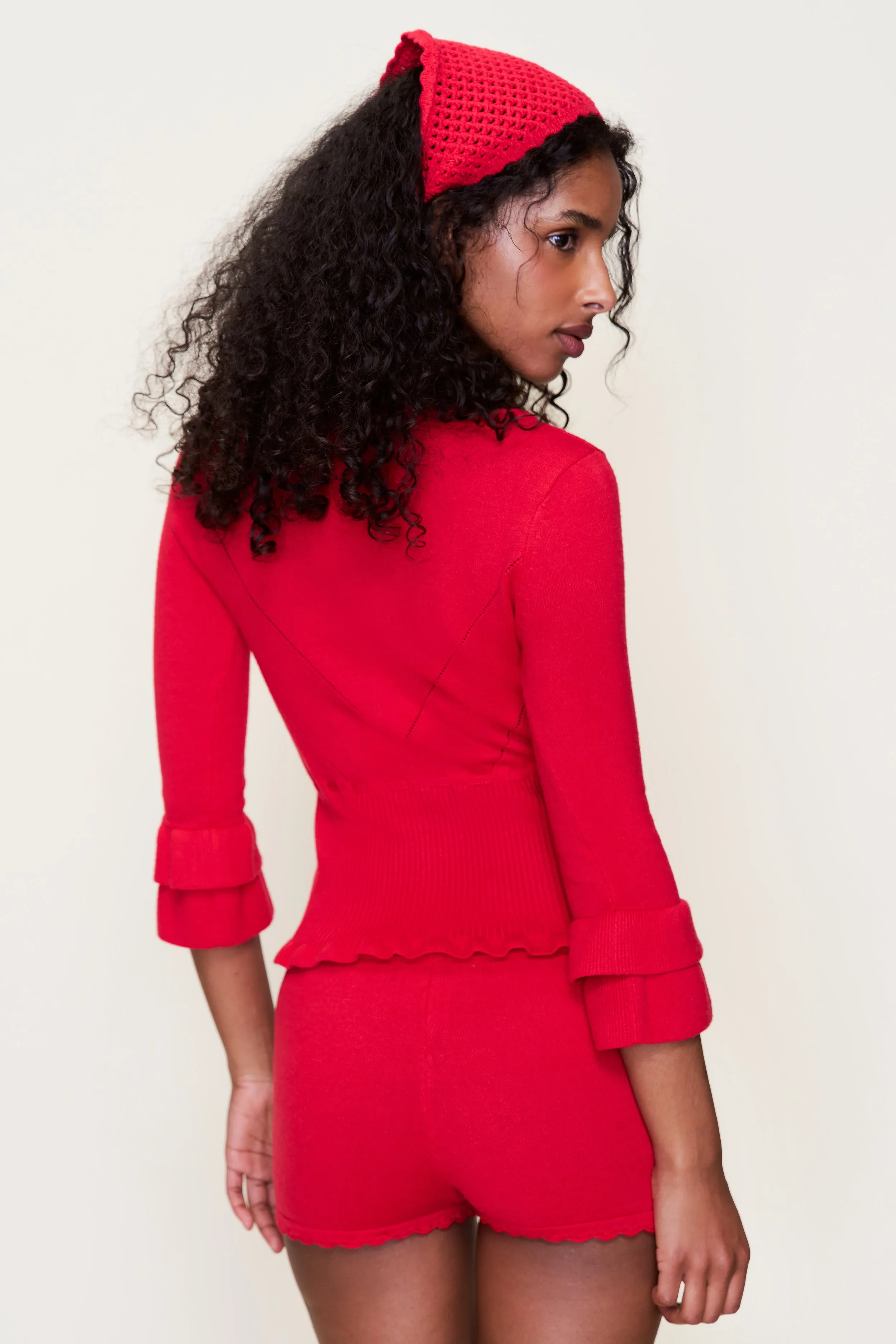 Easy Care Material Abrasion Resistant Fabric Mathilde Top