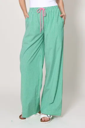 Smart Look Maui Mist Stripe Pants