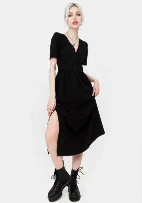 Medea Jacquard V-Neck Midaxi Dress Timeless Appeal Summer Ready