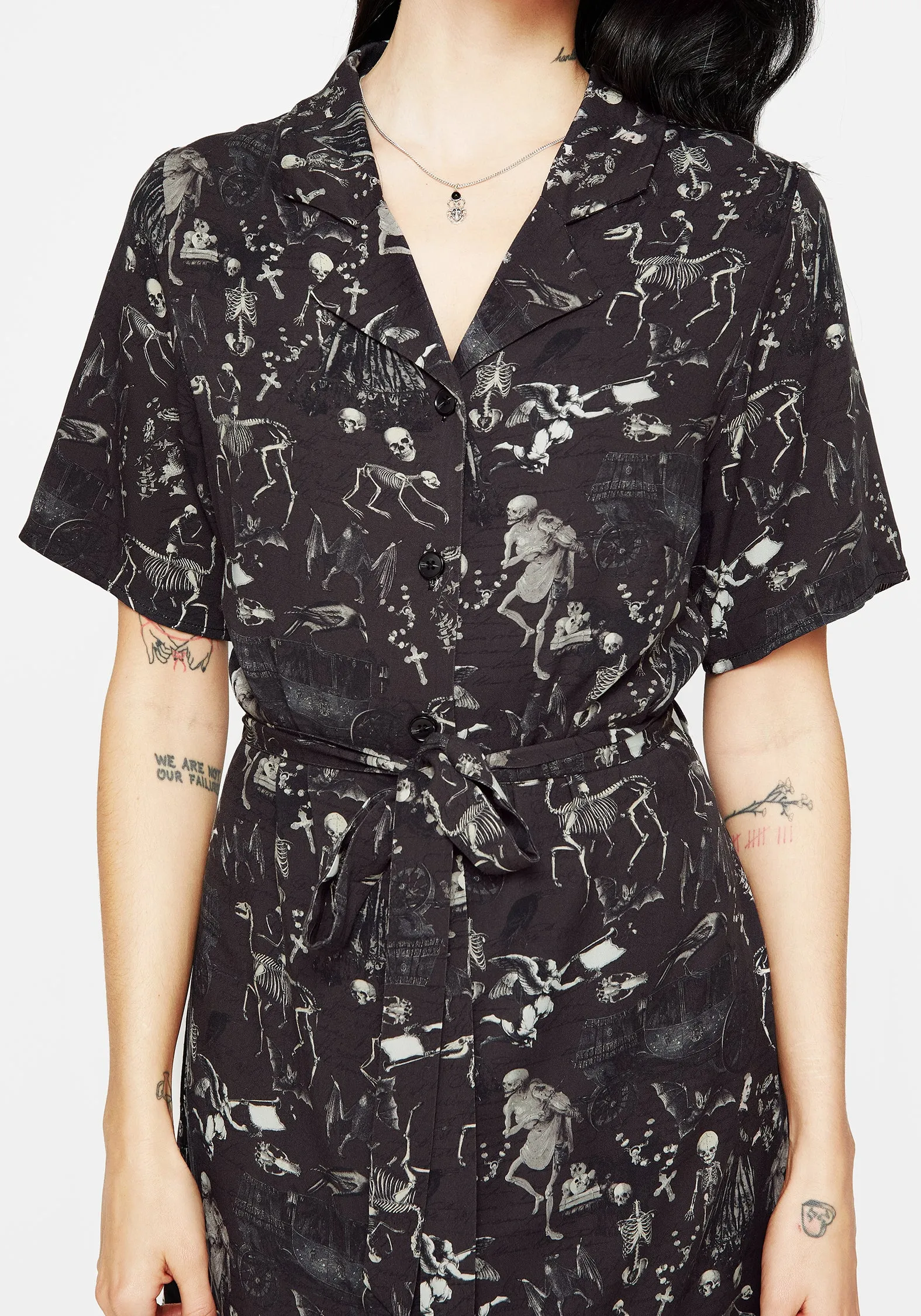 Melancholia Midi Shirt Dress Chic Everyday Wear