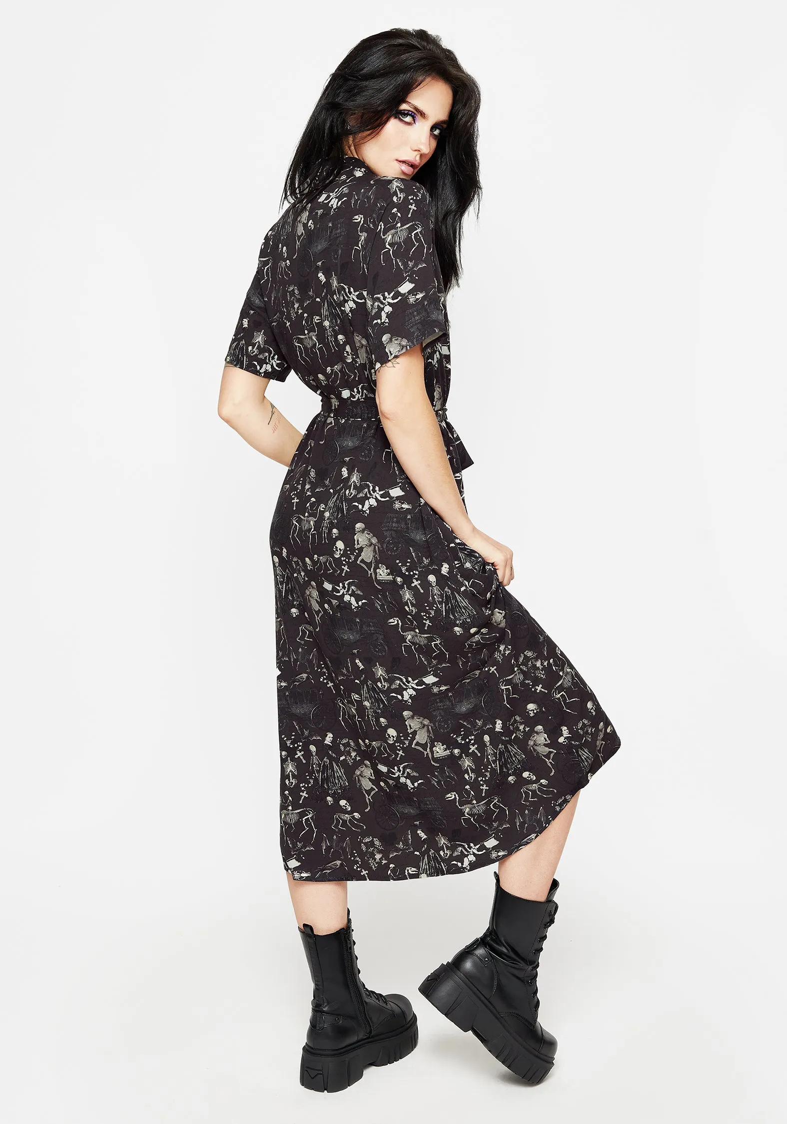 Melancholia Midi Shirt Dress Perfect Wearable