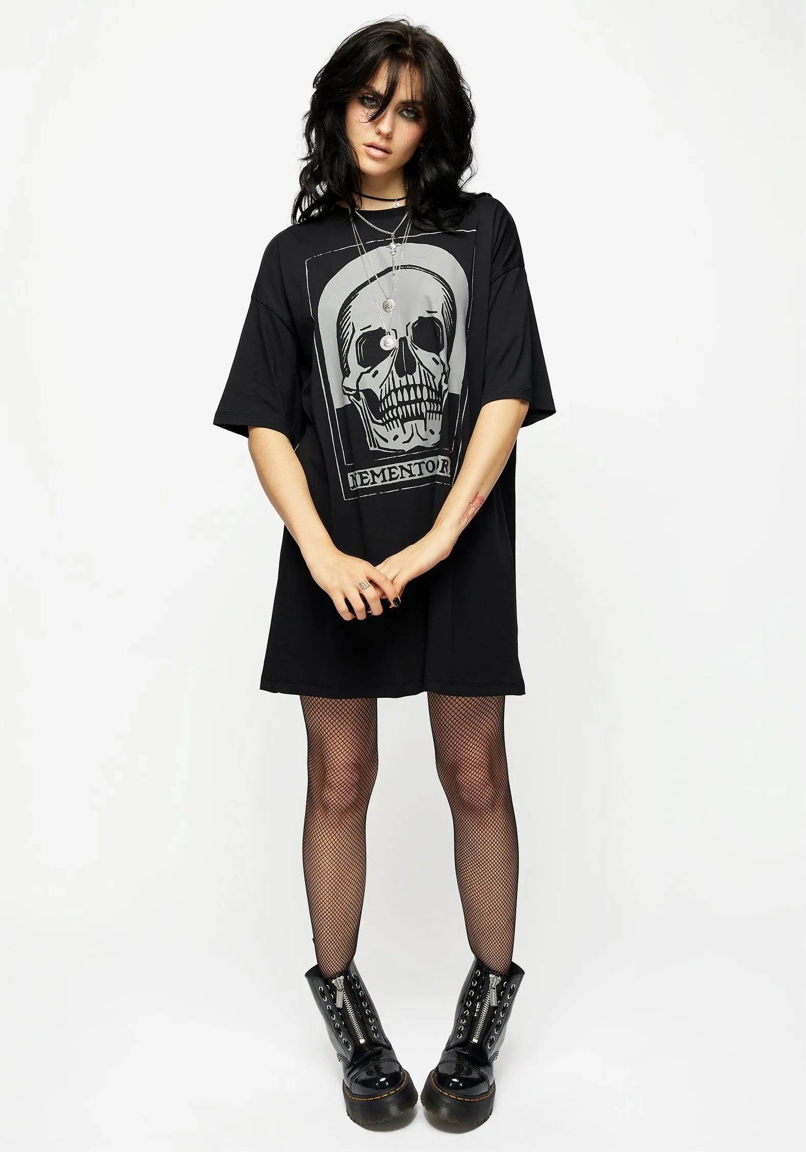 Memento Mori Tee Dress Flirty Design