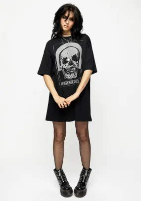 Sleek and Simple Comfortable and Fashionable Memento Mori Tee Dress