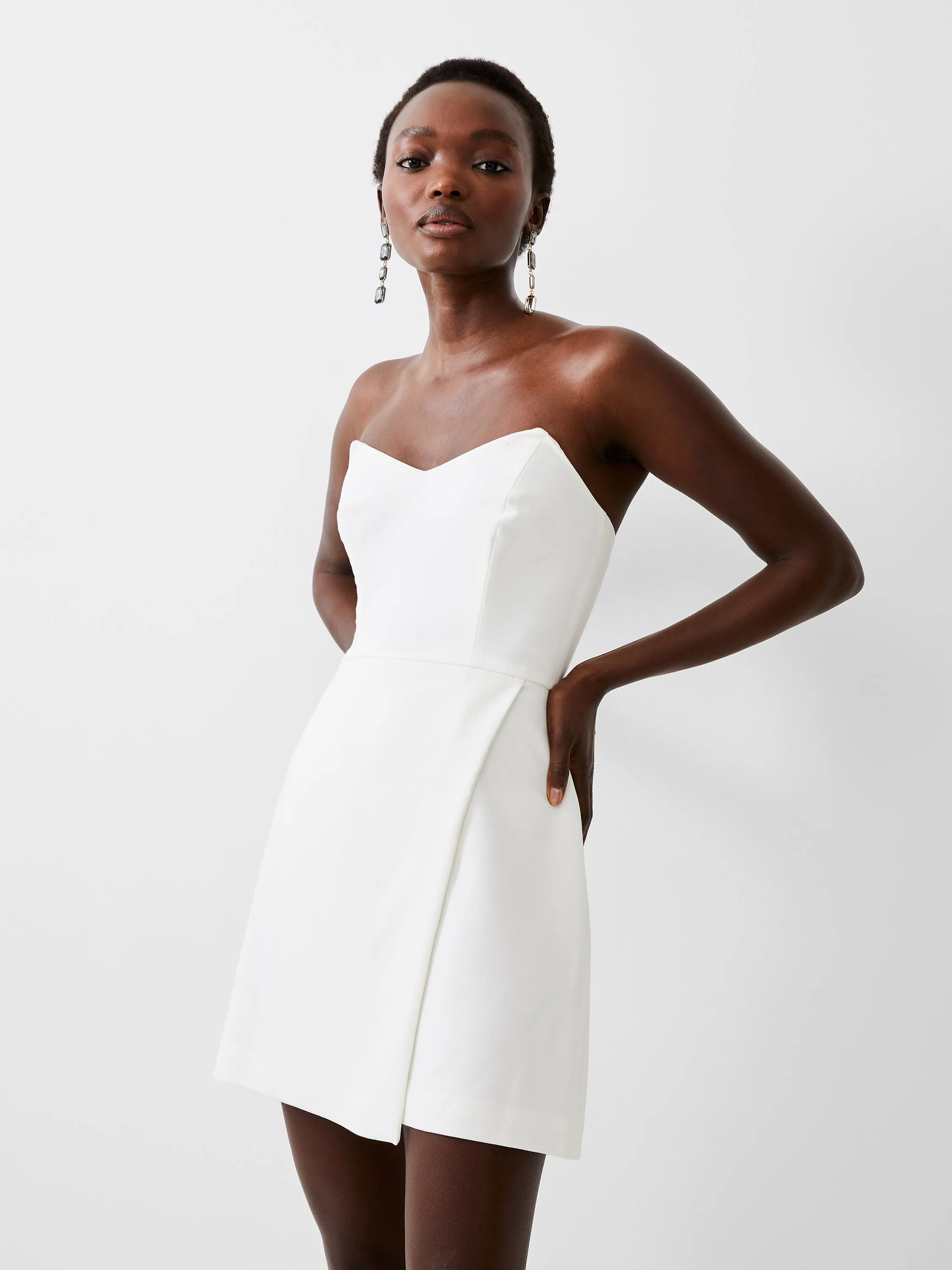 Whisper Strapless Envelope Dress Resort-Wear