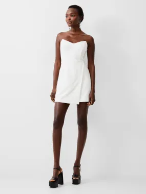 Whisper Strapless Envelope Dress warm tones