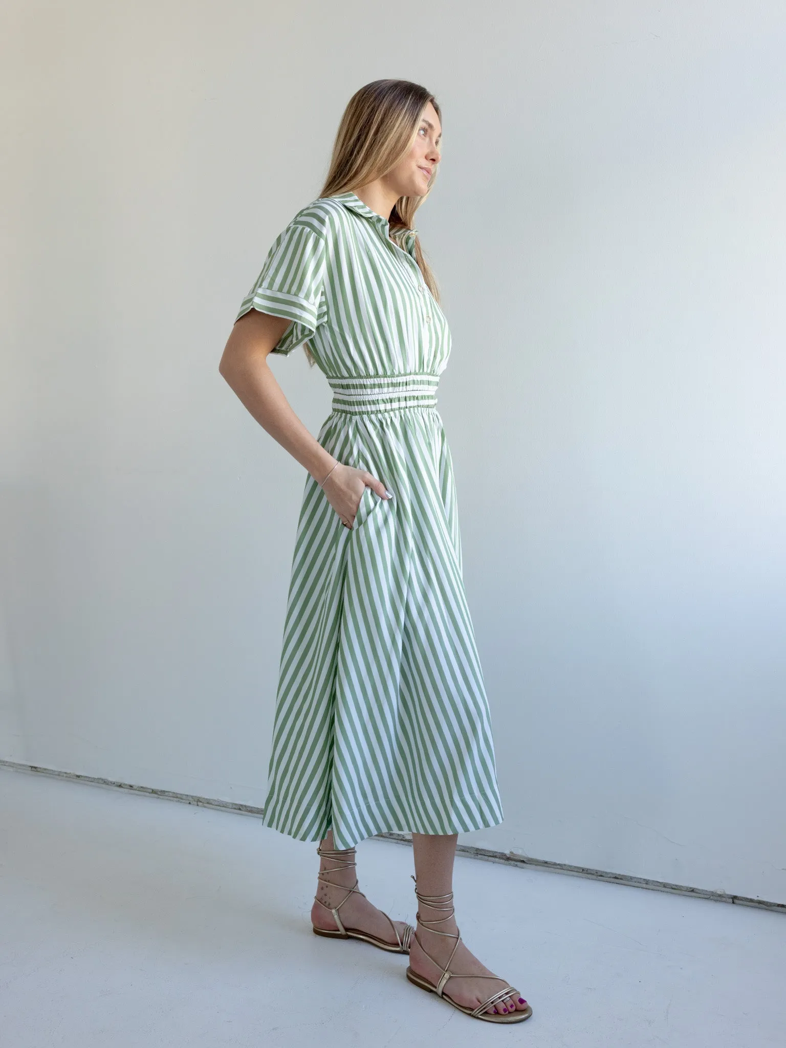 Airy Touch Charlie Stripe Dress